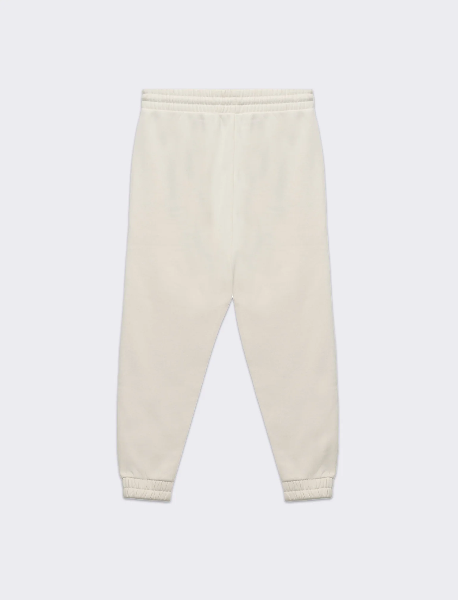 Jogger basico da donna - Avorio - Image 2