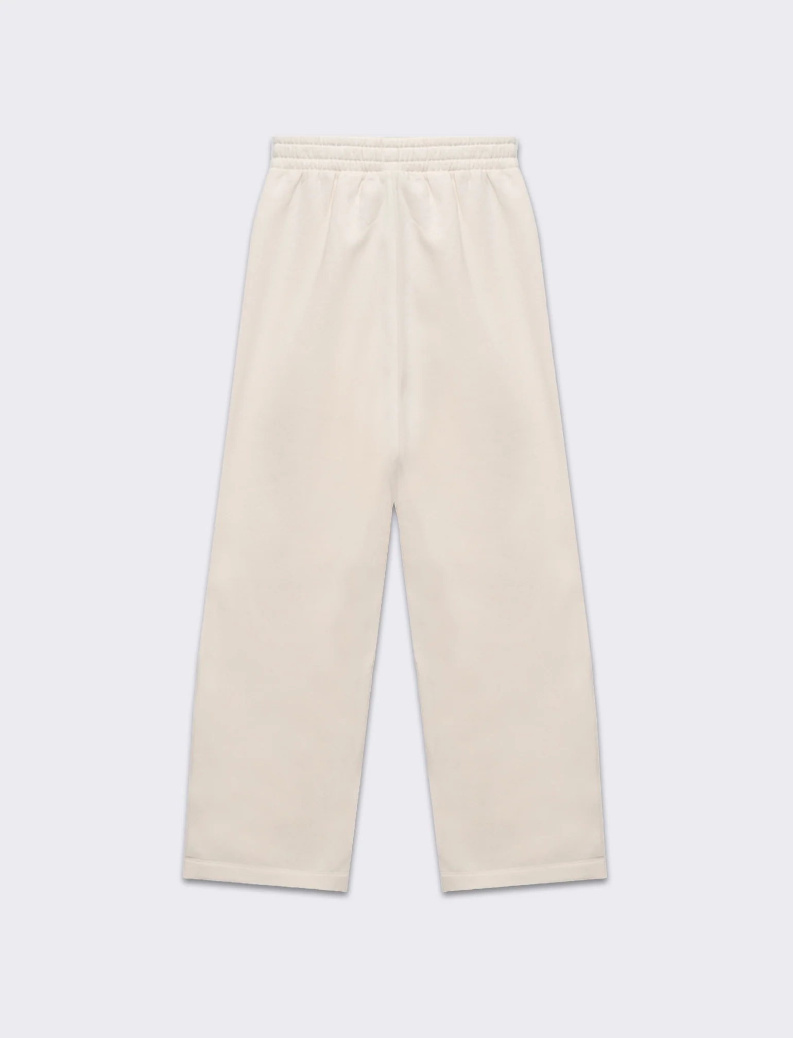 Jogger basico flare da donna - Avorio - Image 2