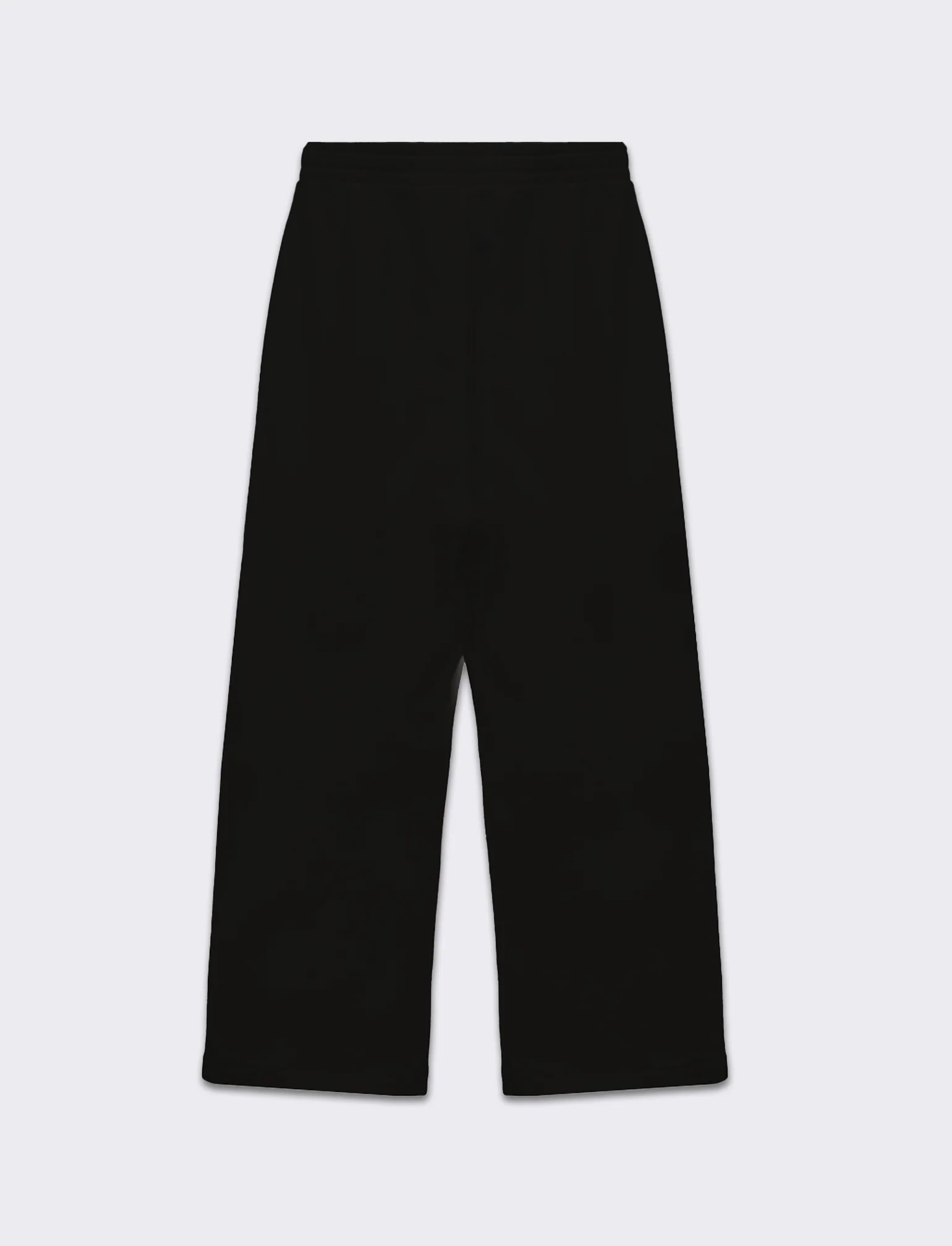 Jogger basico flare da donna - Nero
