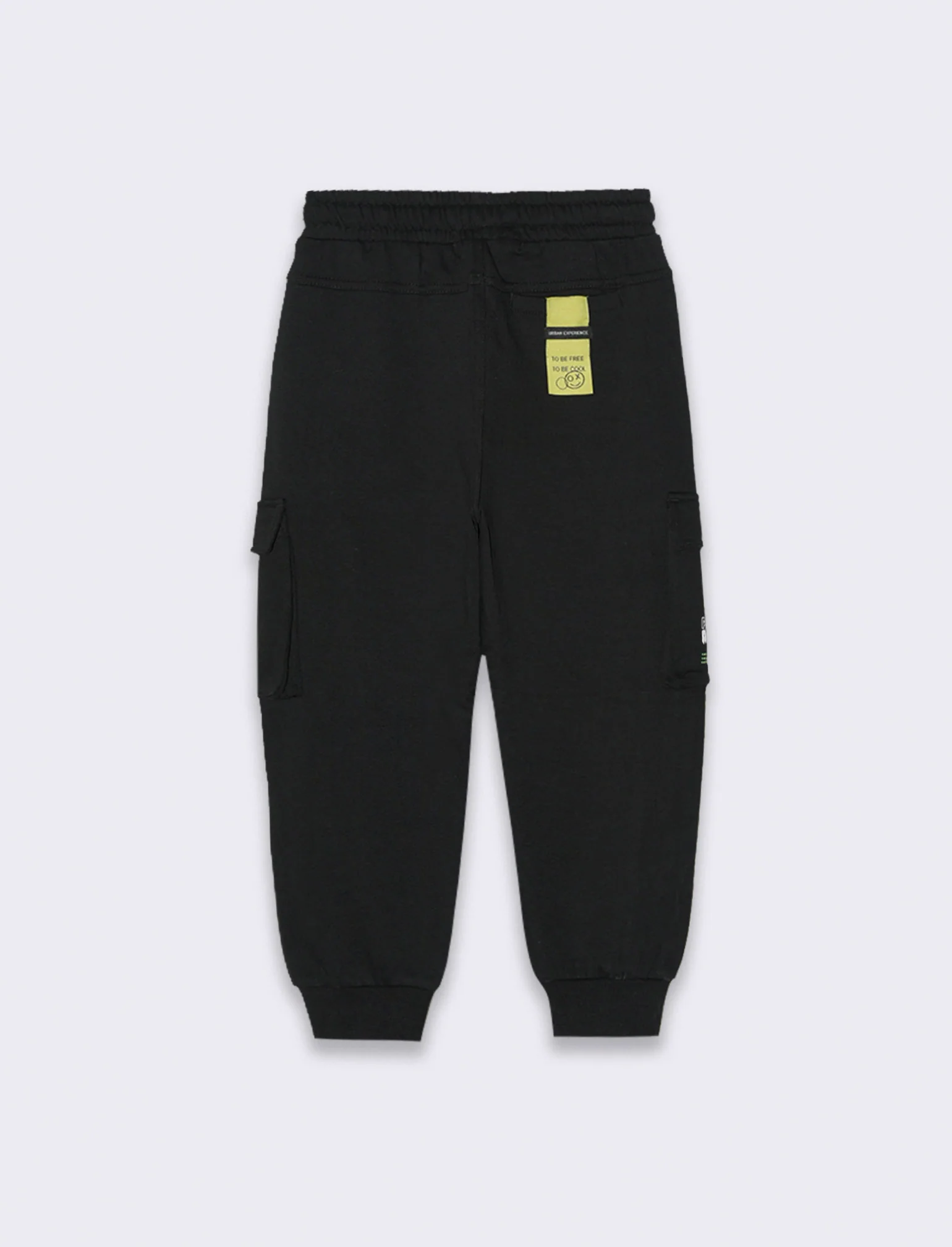 Jogger cargo da bambino - Nero - Image 2