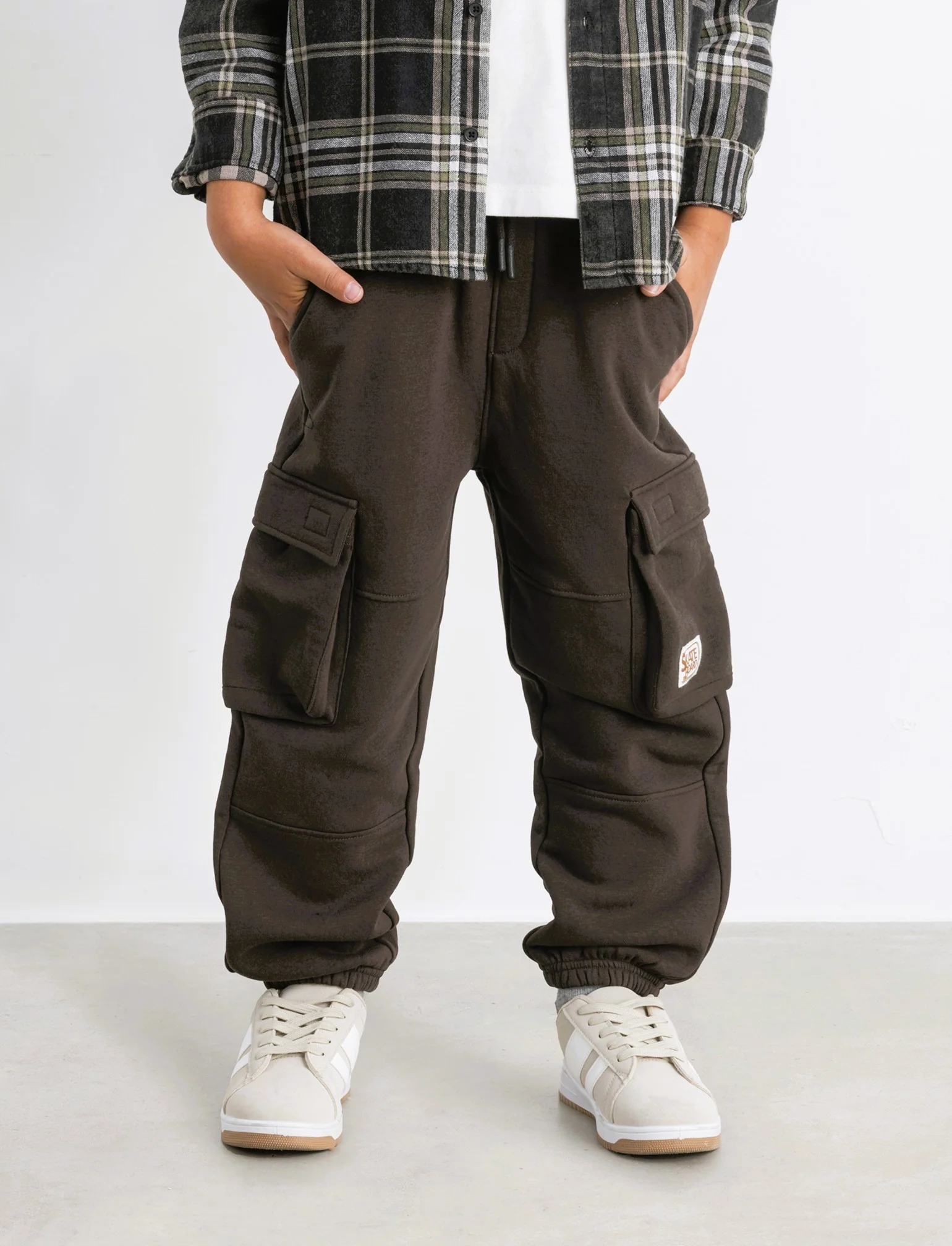 JOGGER CARGO - Marrone - Image 4