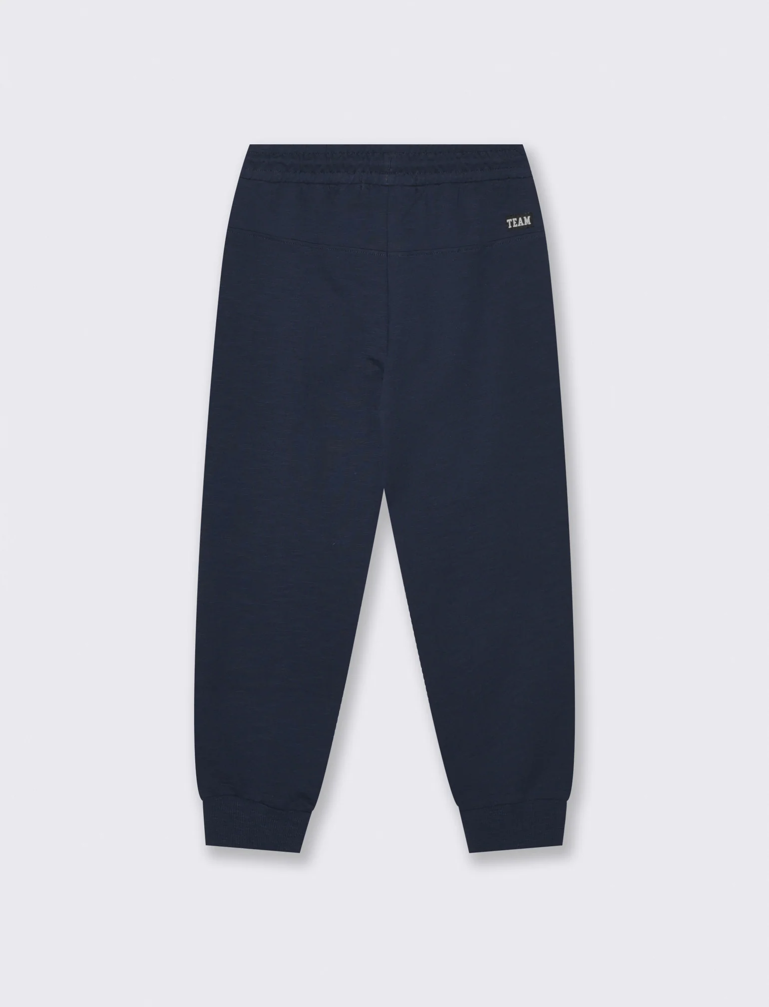 Jogger Comfort in Cotone Fiammato - Blu - Image 2