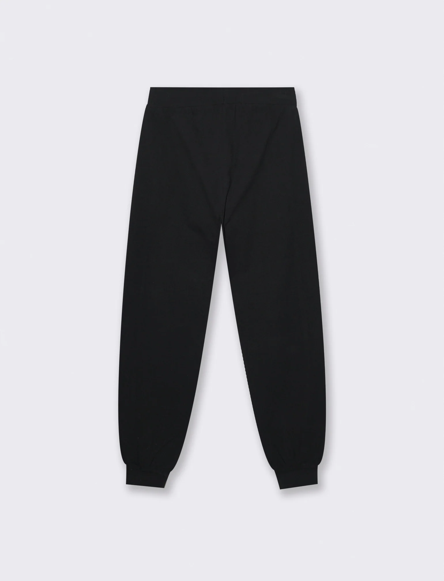 JOGGER CON ELASTICO ALLE CAVIGLIE - Nero