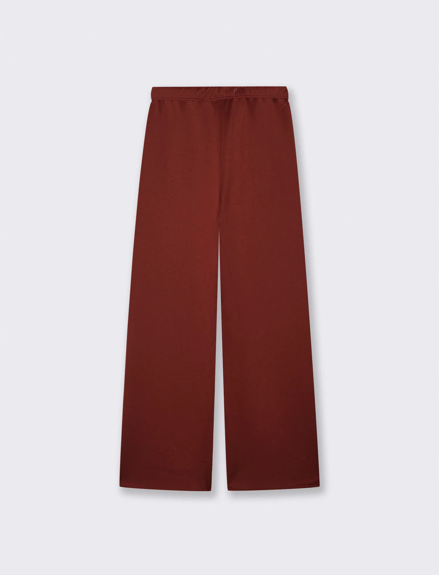 JOGGER CON ELASTICO IN VITA - Marrone bruciato - Image 2
