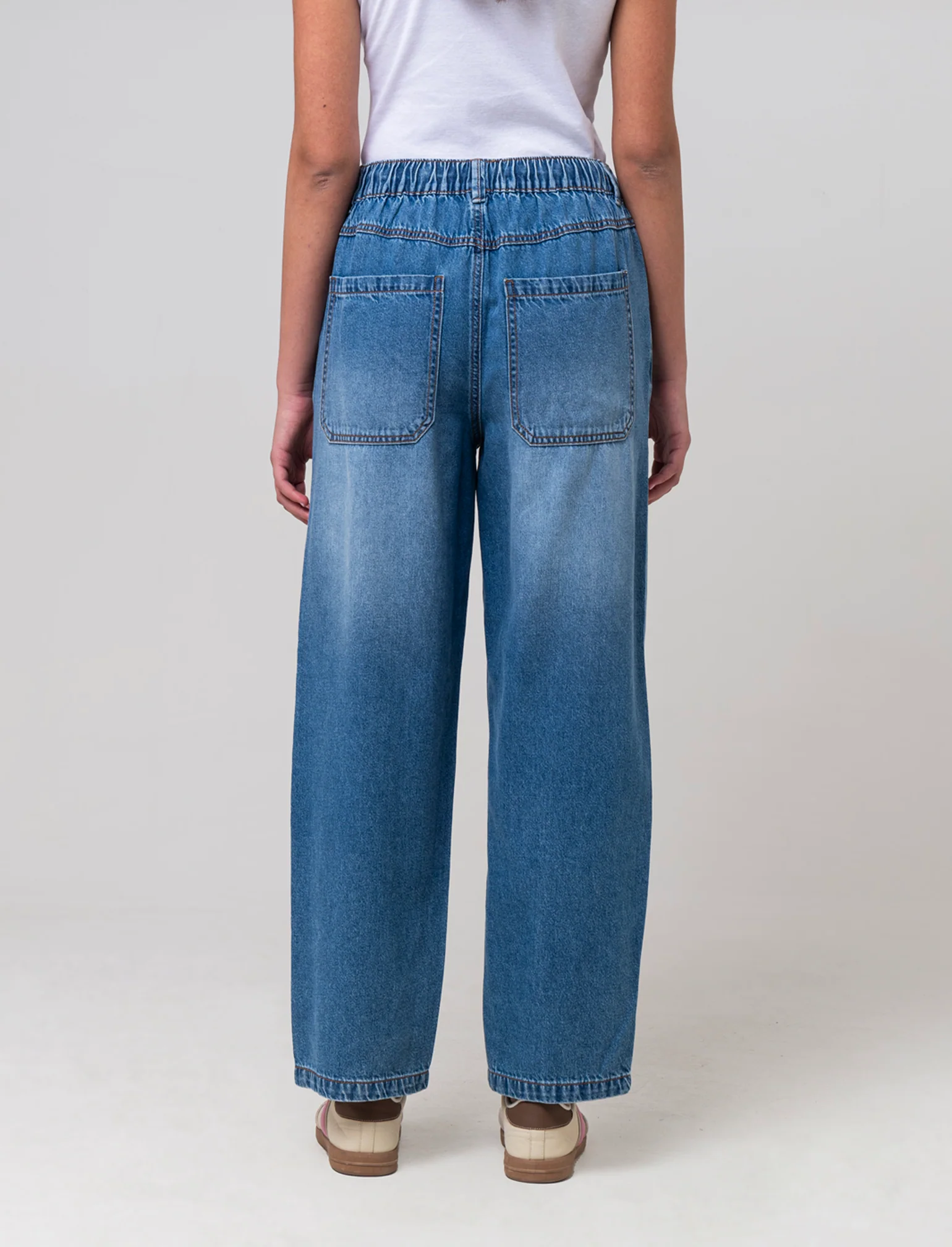 Jogger denim da donna - Denim