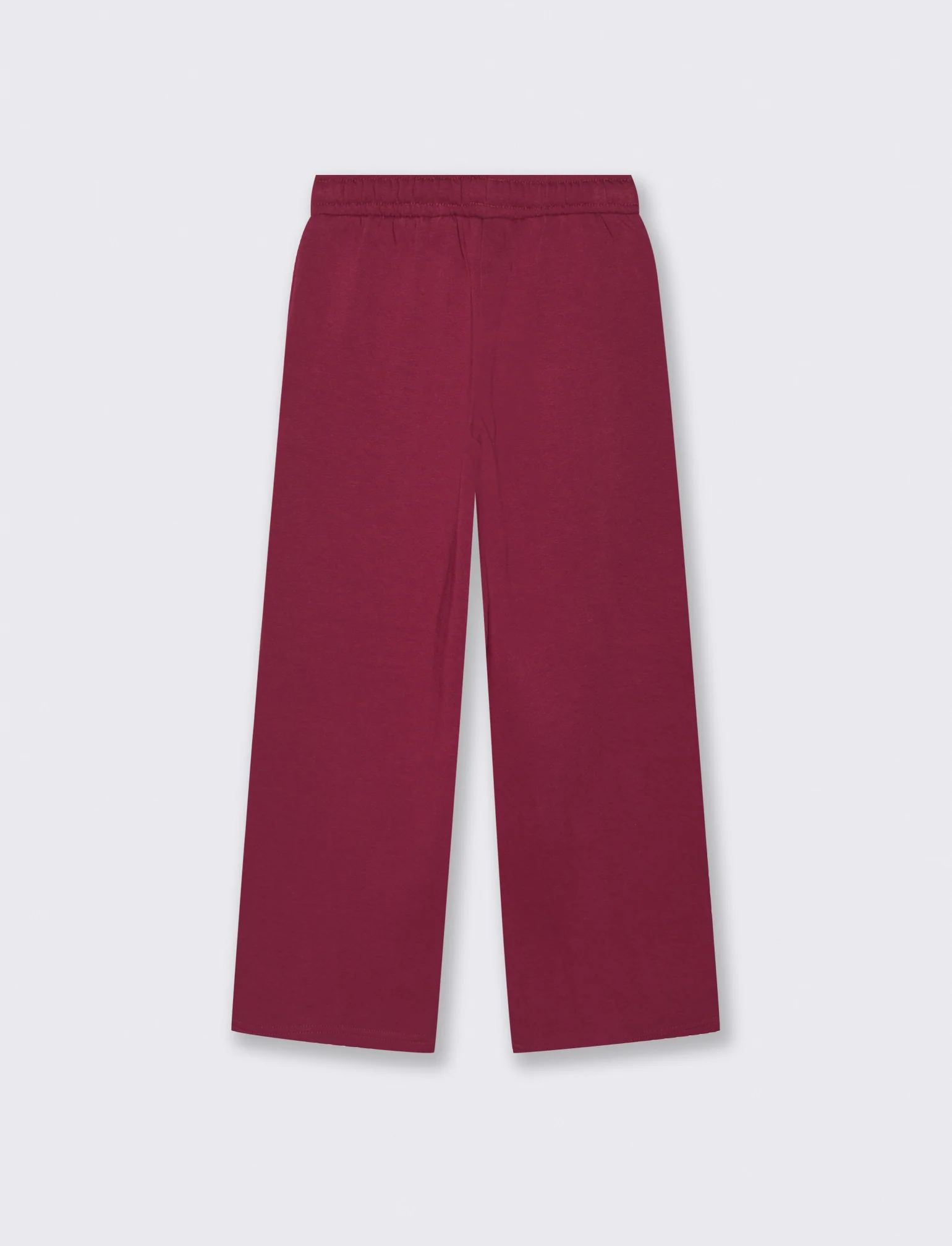 Jogger garzato - Rosso amarena - Image 2