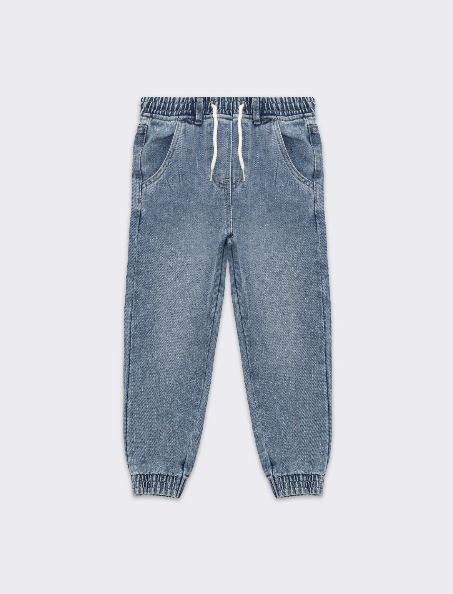Jogger in denim da bambino - Denim chiaro