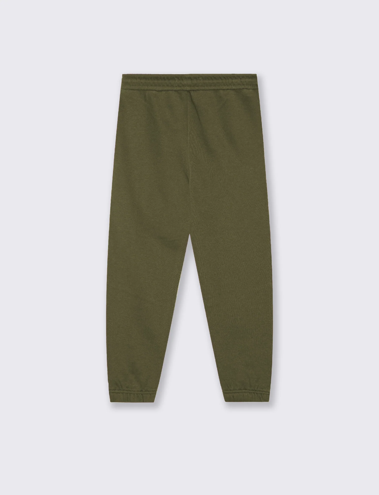 Jogger in Felpa con Coulisse e Patch - Verde militare - Image 2