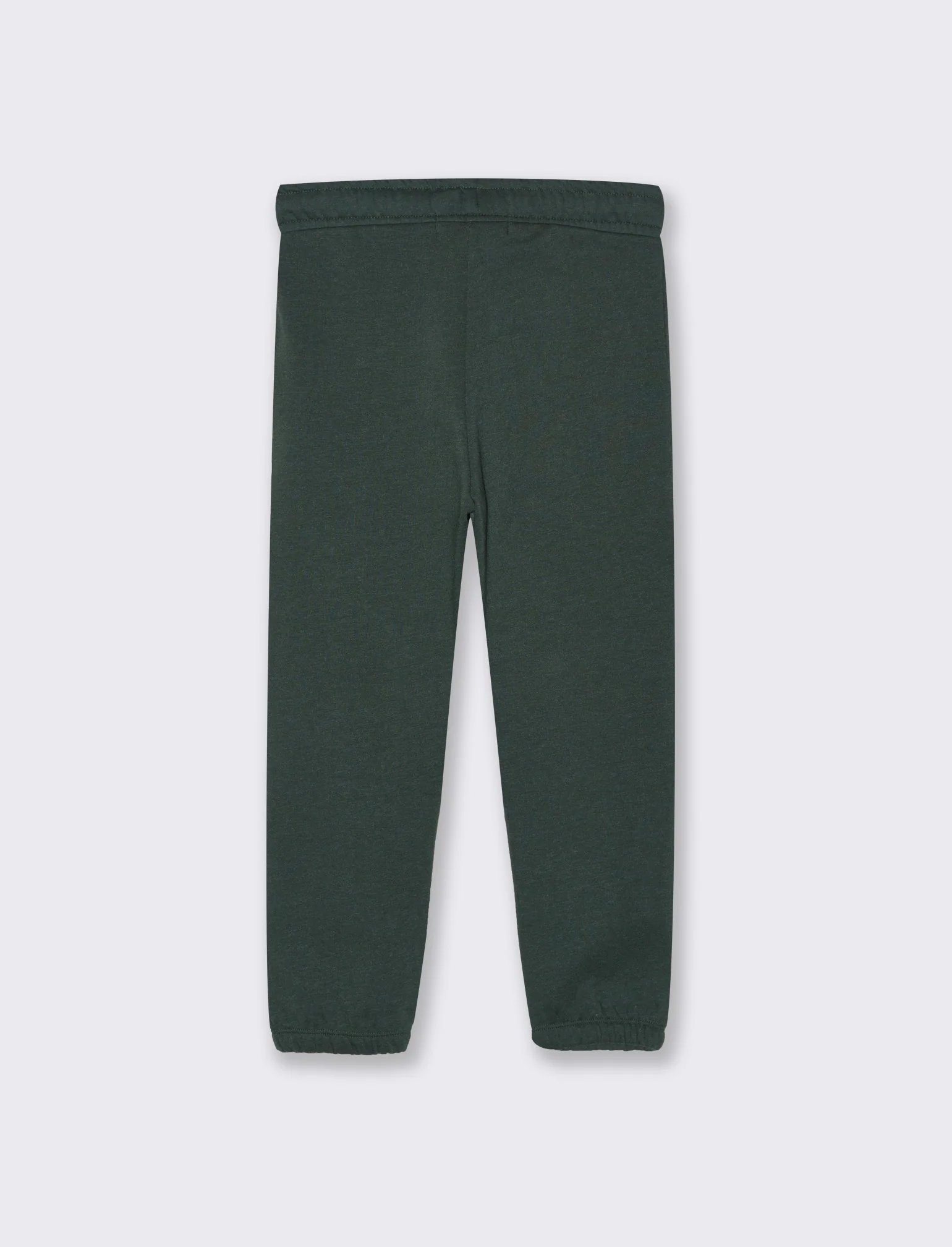 Jogger in felpa con tagli da bambino da bambino - Verde - Image 2