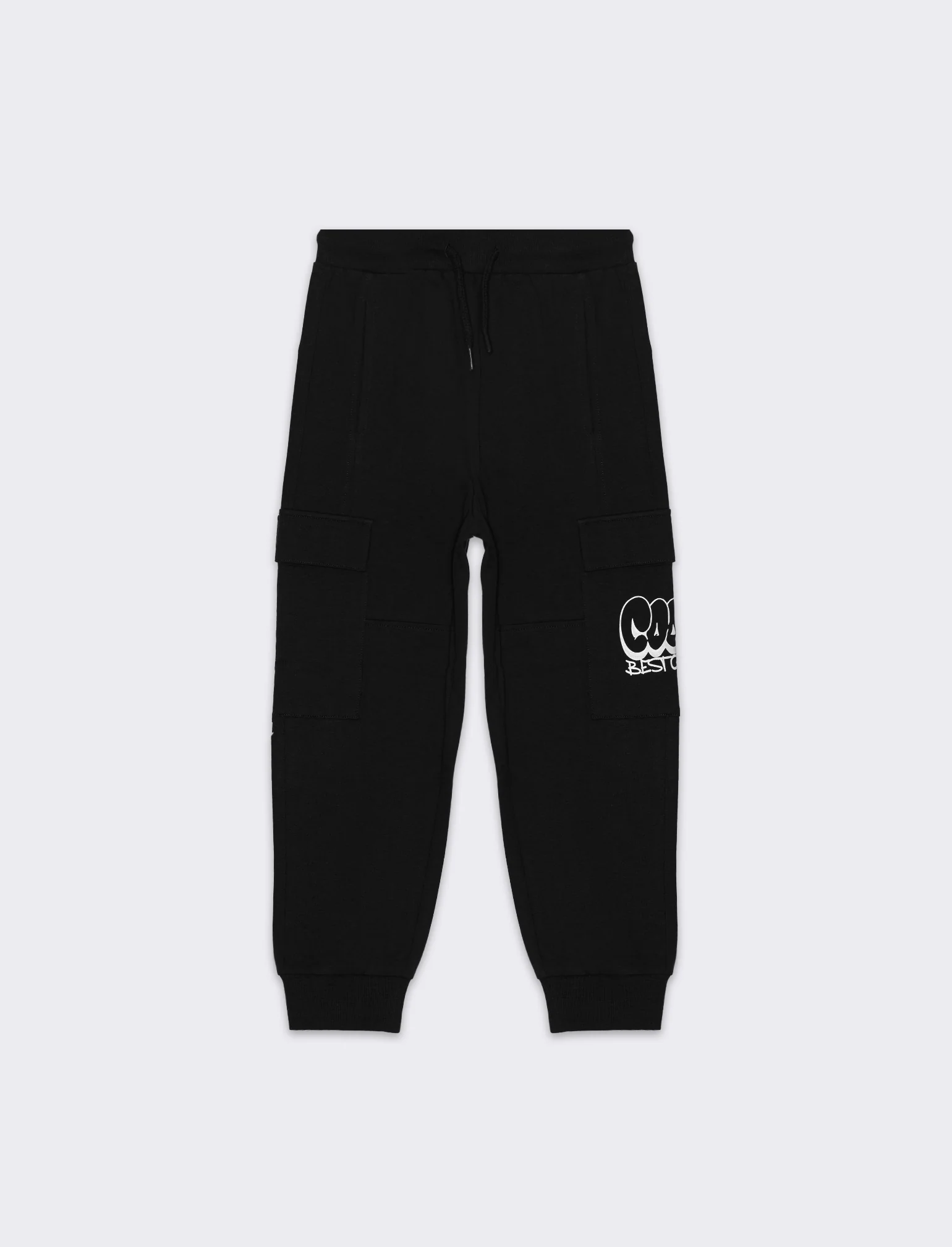 Jogger in felpa da bambino - Nero