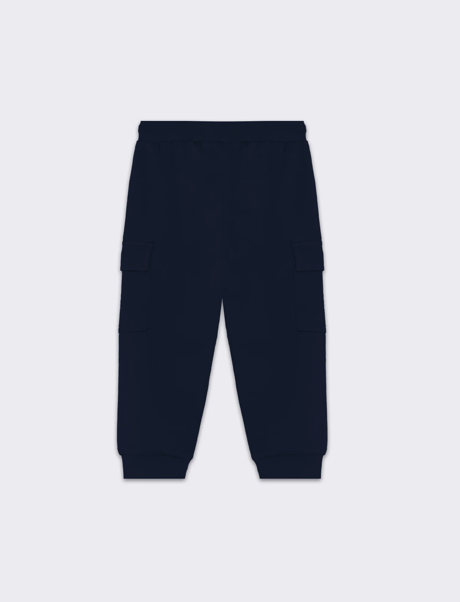 Jogger in felpa da neonato - Blu - Image 2