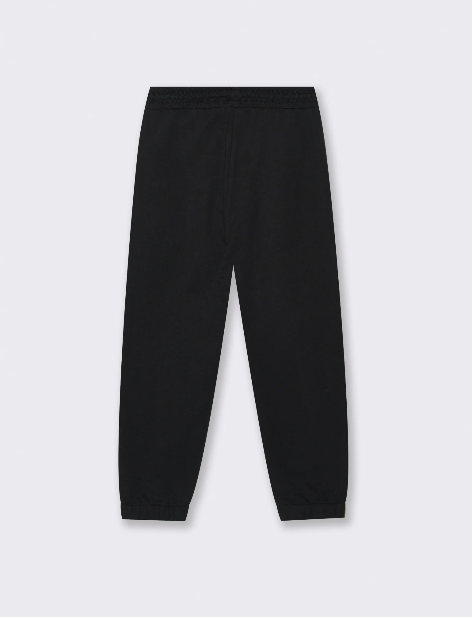 JOGGER in felpa - Nero - Image 2