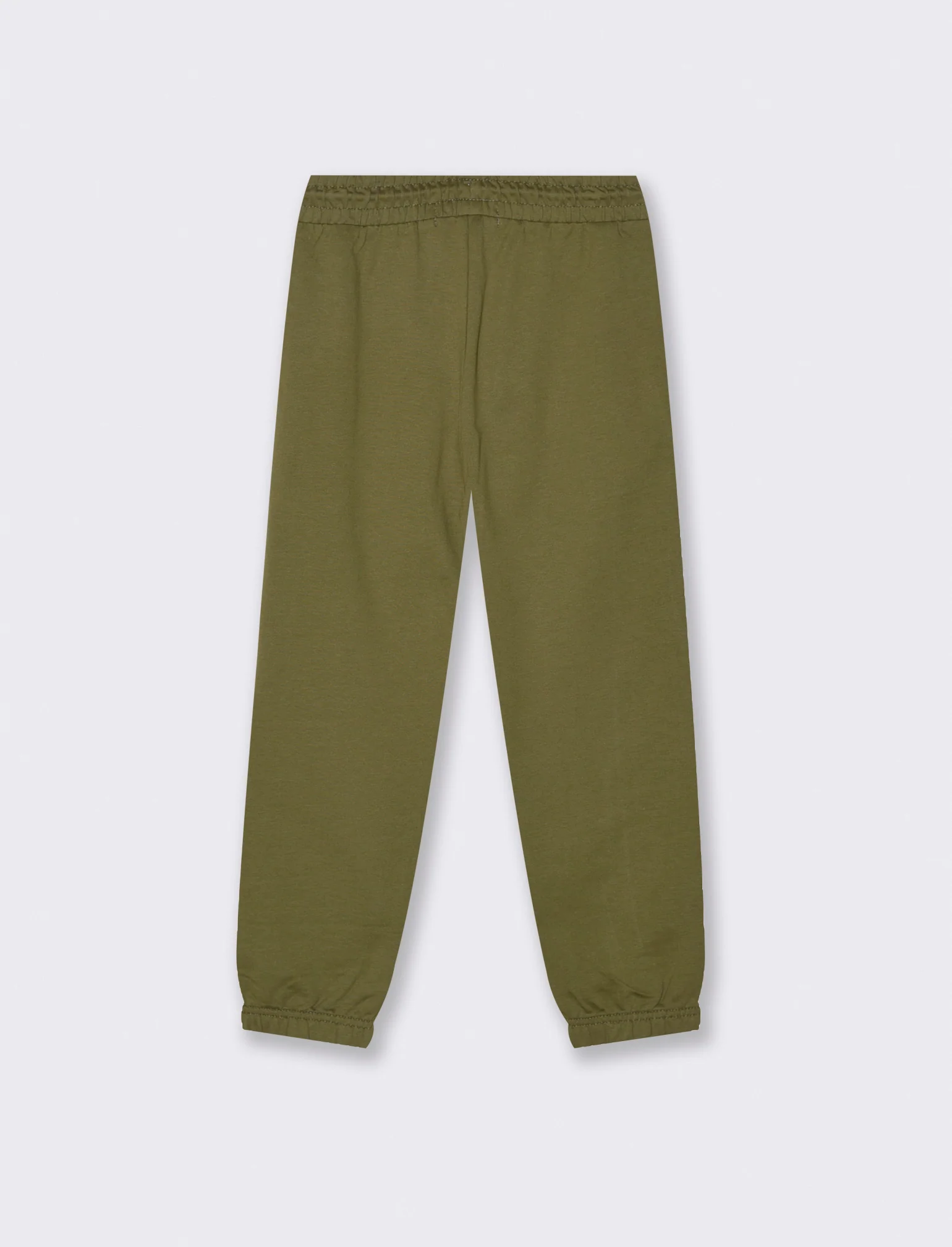 JOGGER in felpa - Verde militare - Image 3