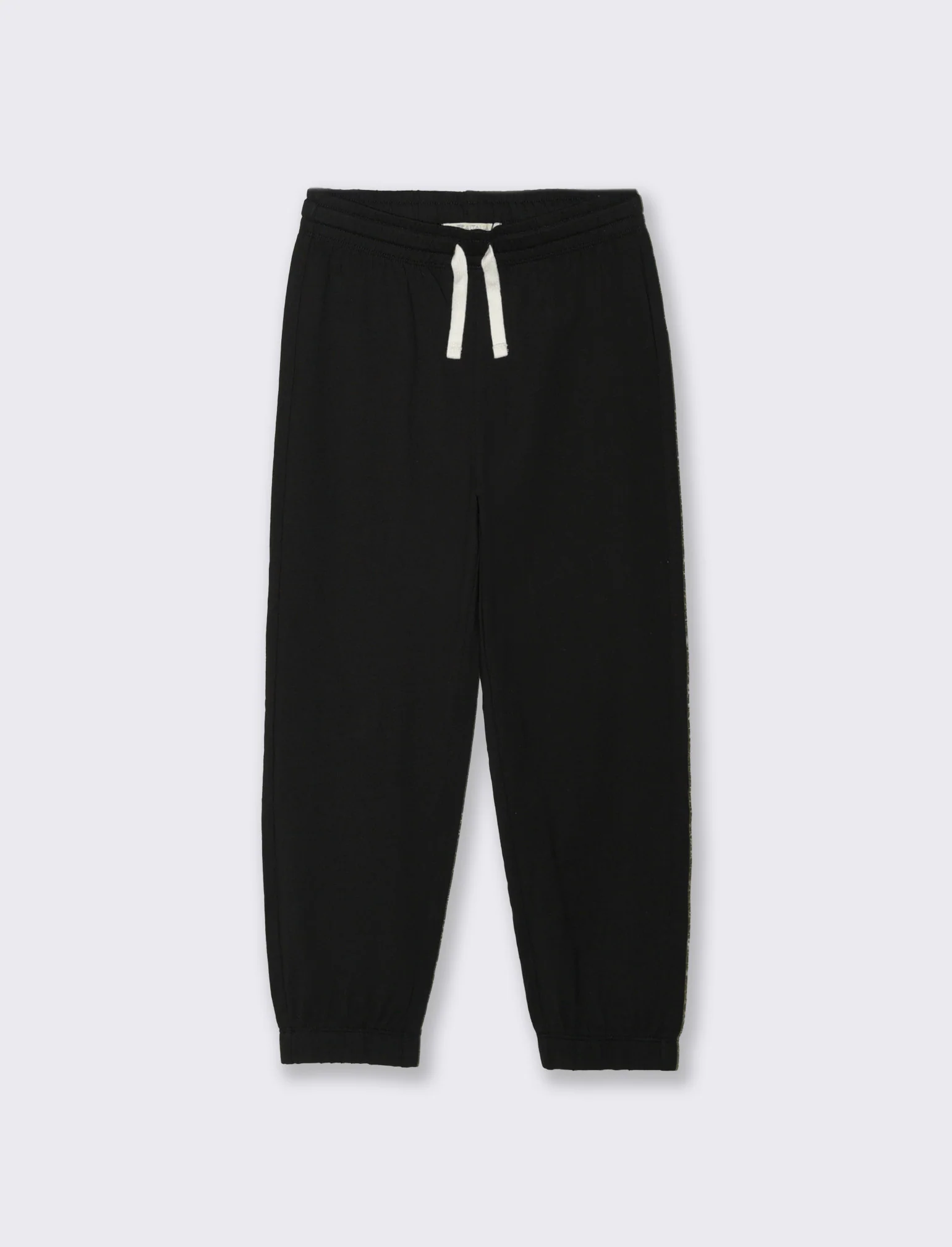 Jogger in jersey di cotone comodi - Nero