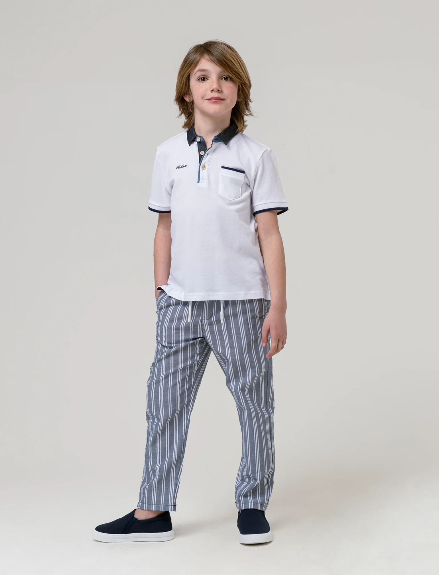 Jogger rigato da bambino - Righe