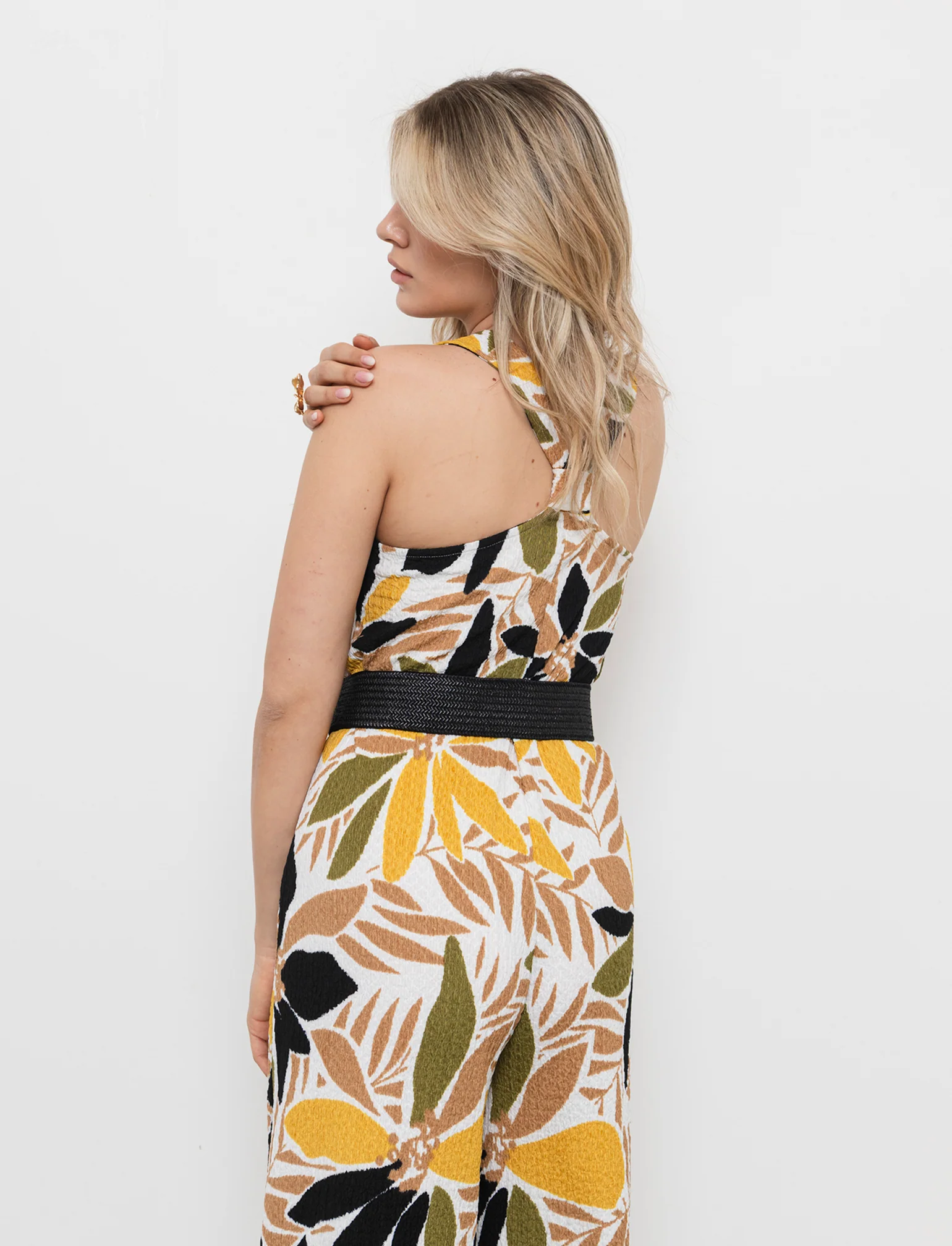 Jumpsuit con nodo al retro da donna - var 2 - Image 2