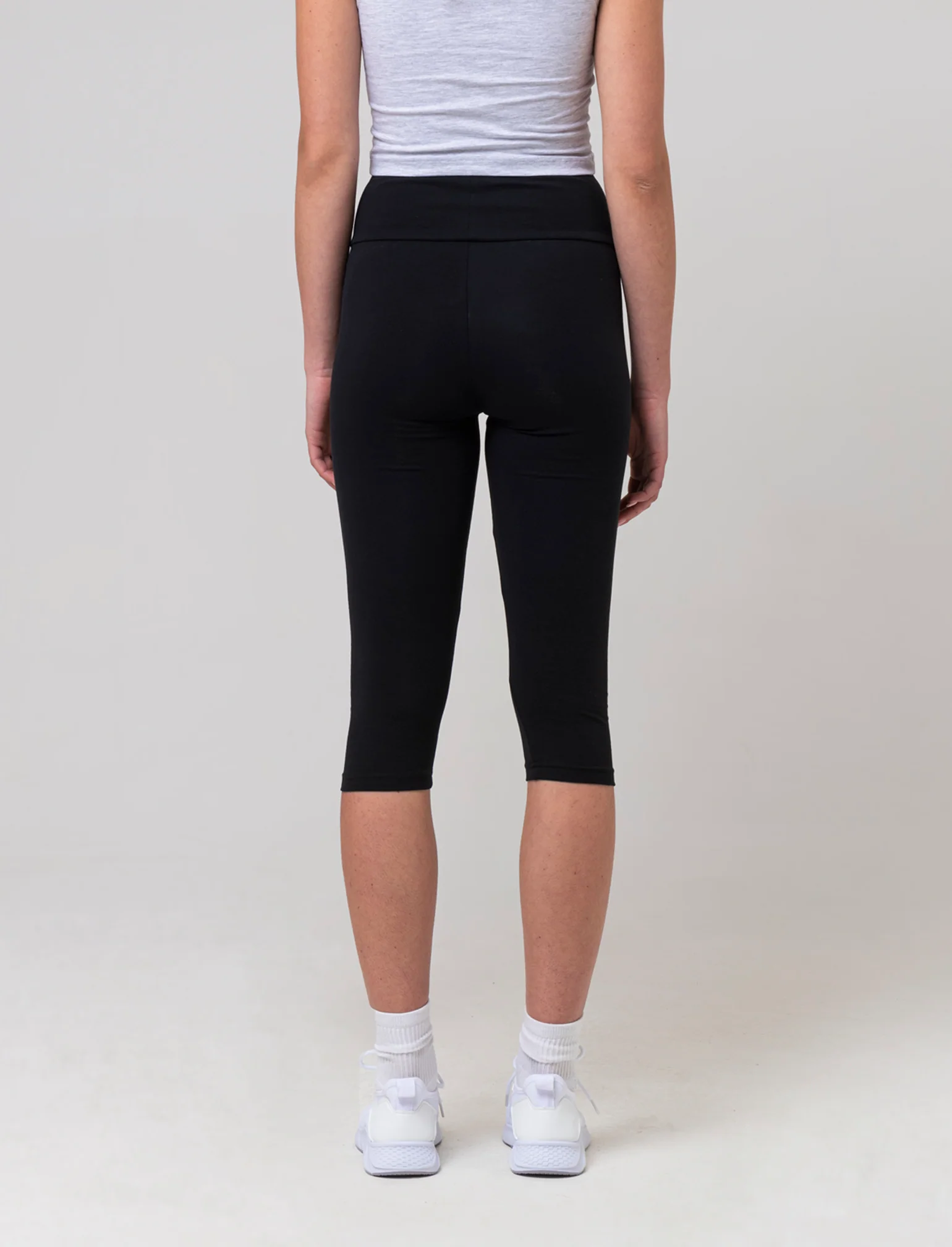Legging basico da donna - Nero - Image 2
