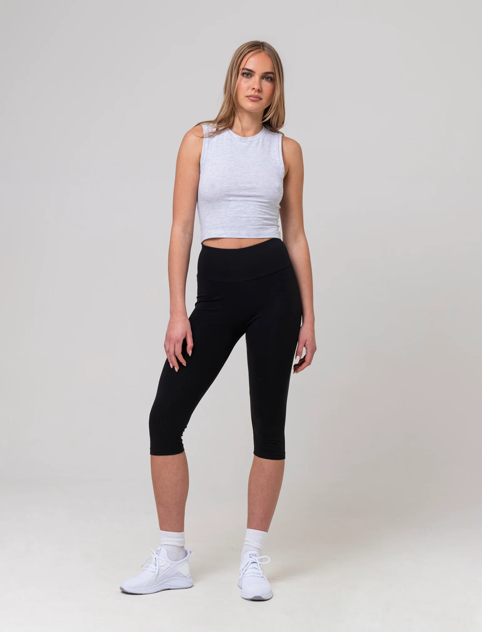 Legging basico da donna - Nero - Image 3