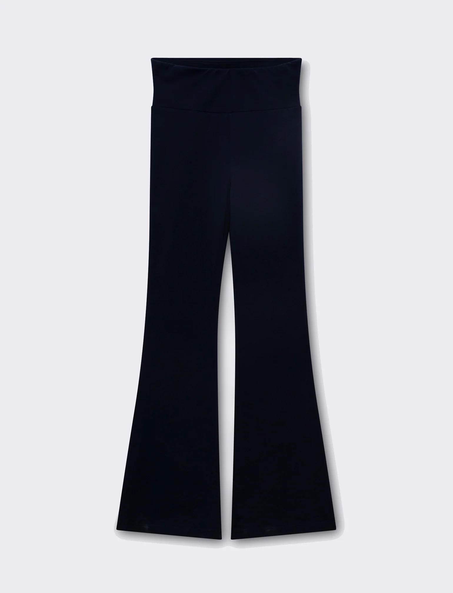 Legging basico flare da donna - Blu - Image 2