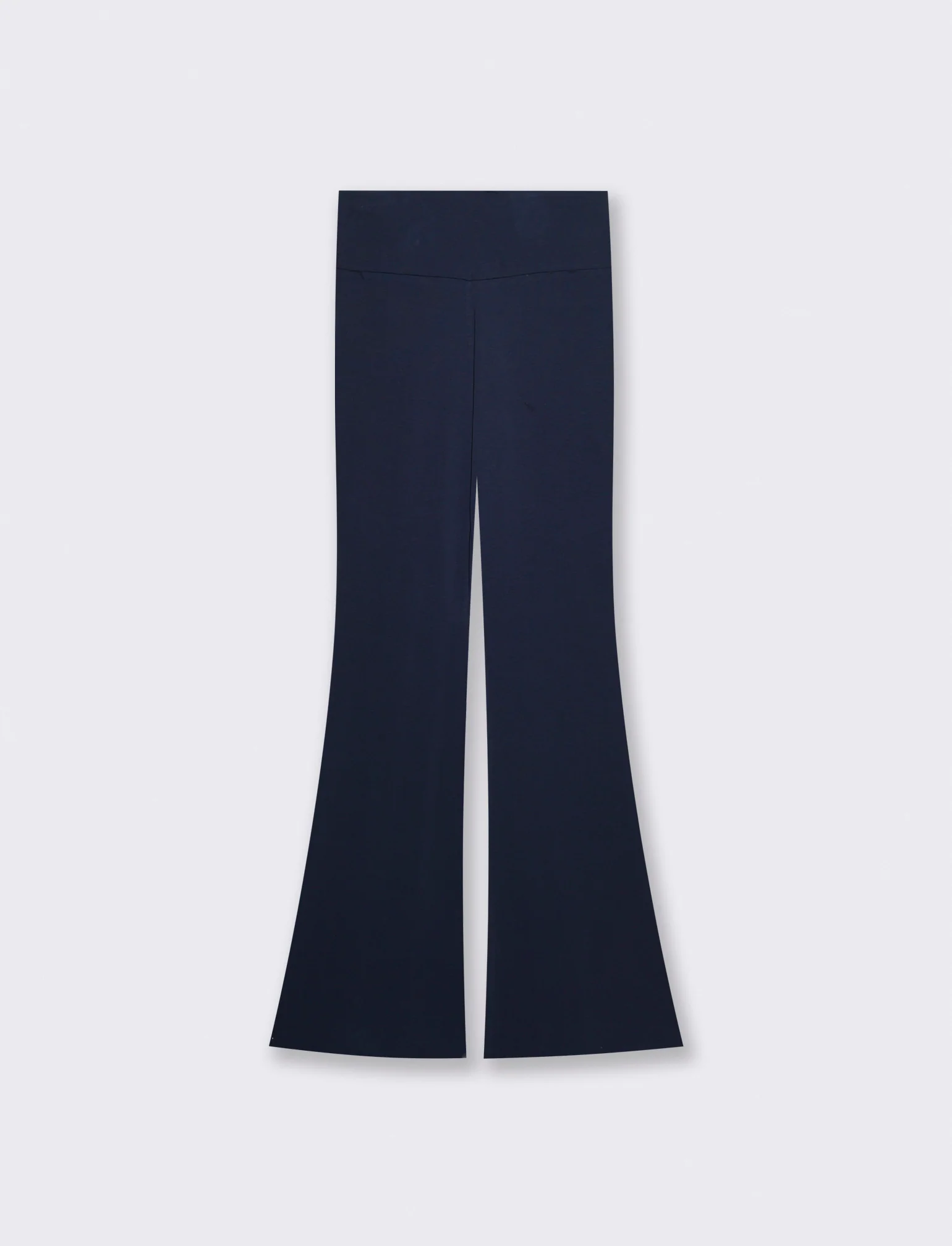 Legging Basico Flare Vita Alta Skinny - Blu