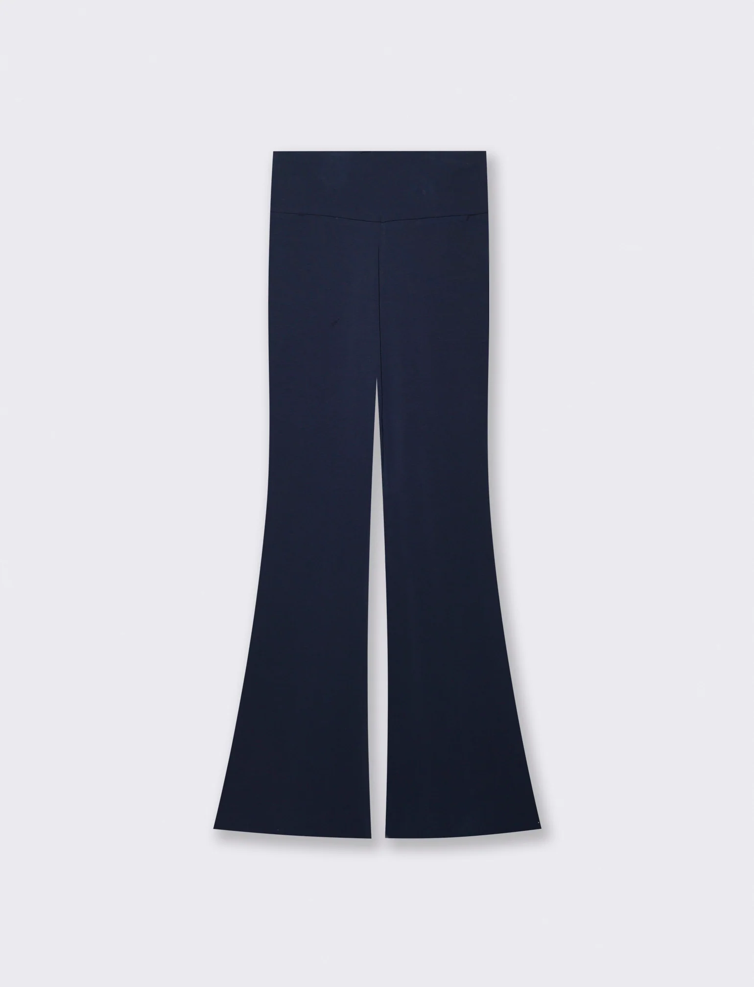 Legging Basico Flare Vita Alta Skinny - Blu - Image 2