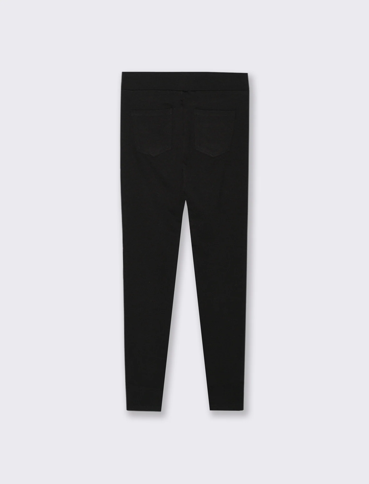 LEGGING IN PUNTO MILANO - Nero - Image 2