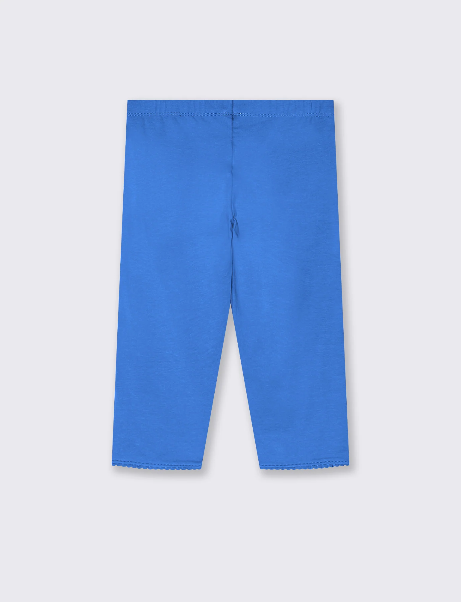 Leggings a tre quarti. da bambina - Blu cobalto - Image 2