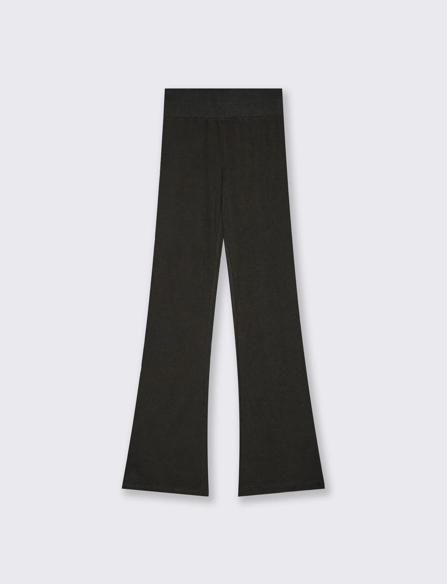 LEGGINGS A ZAMPA - Nero