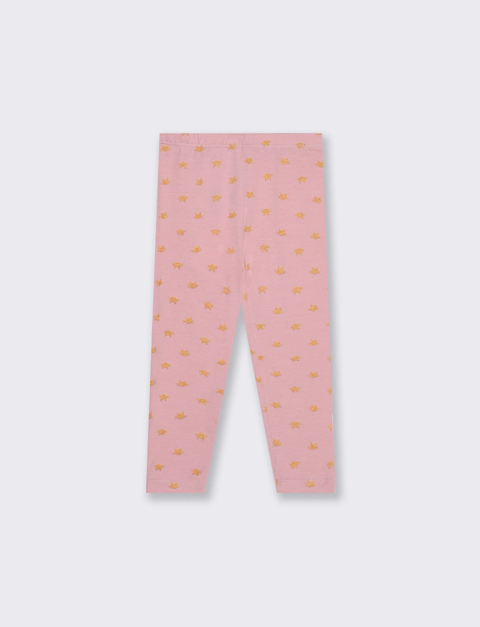Leggings all over stampa in pasta - Rosa - Image 2