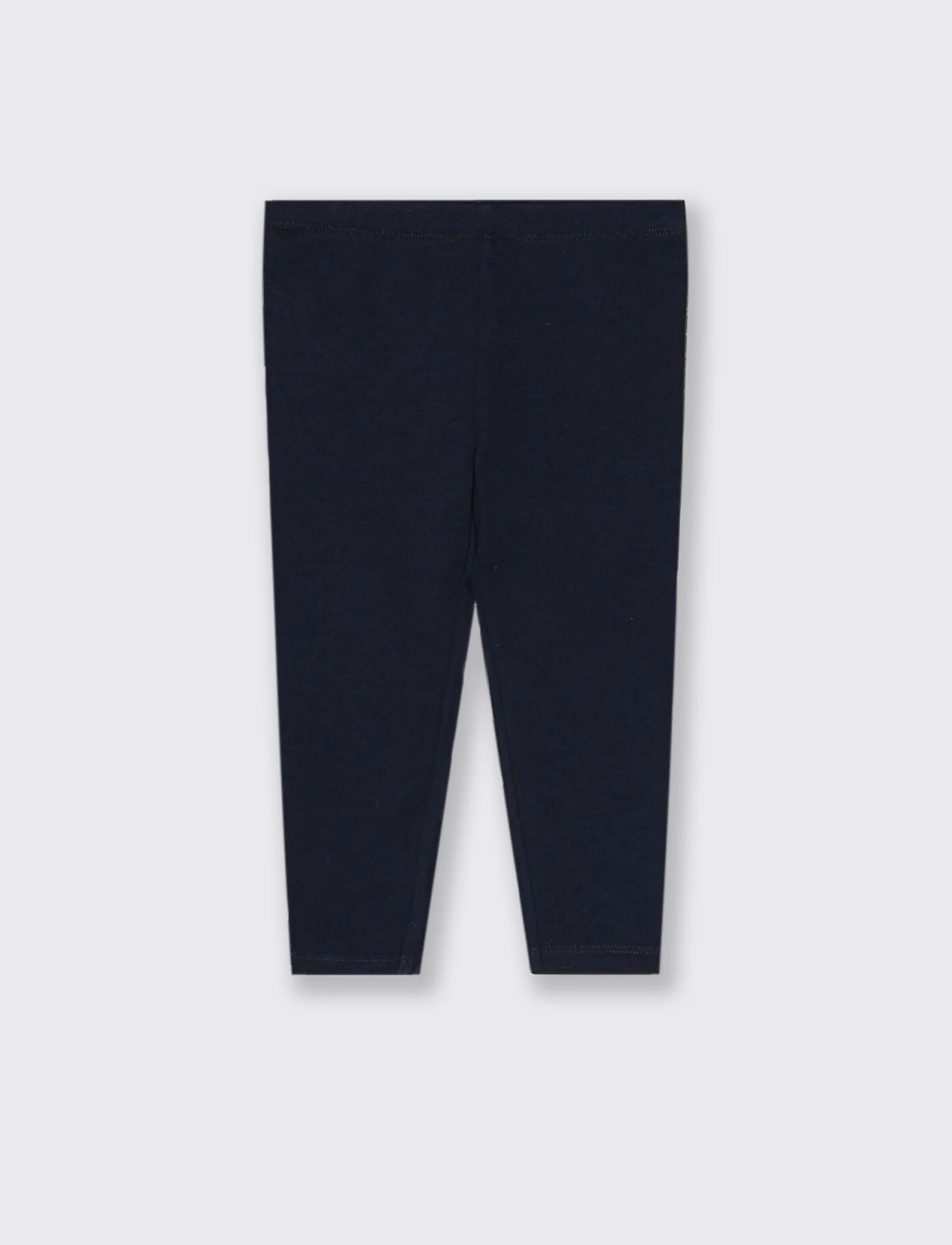 Leggings basici in tinta unita - Blu