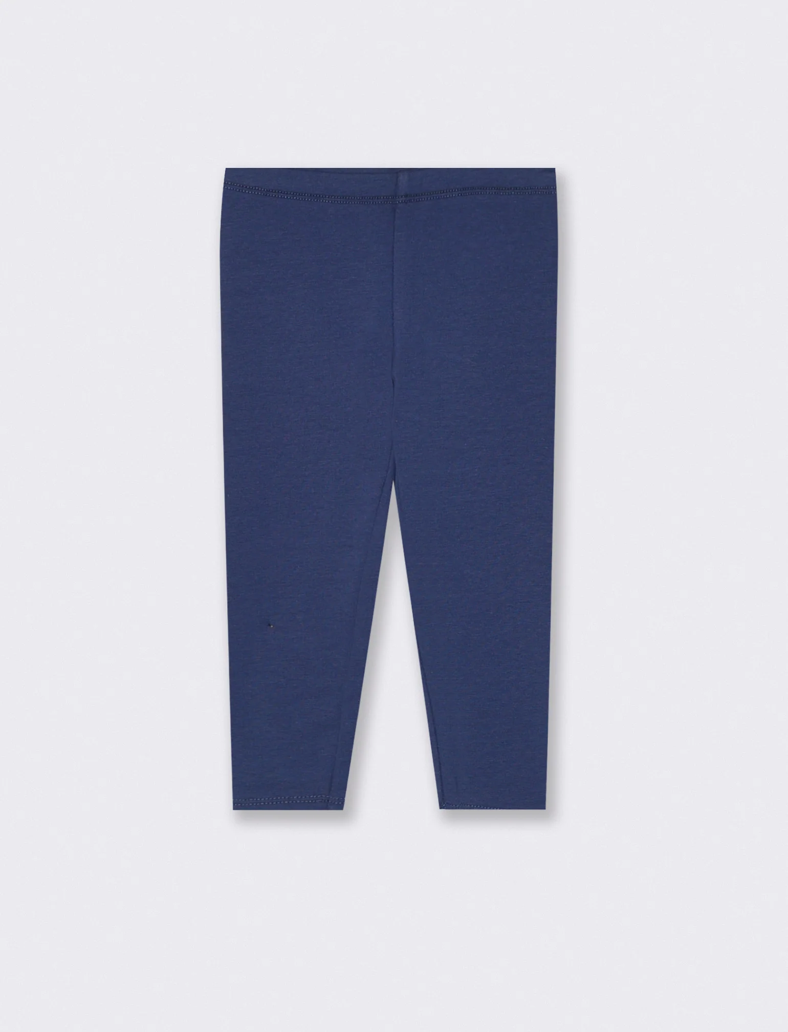 Leggings basici tinta unita versatili - Blu - Image 2
