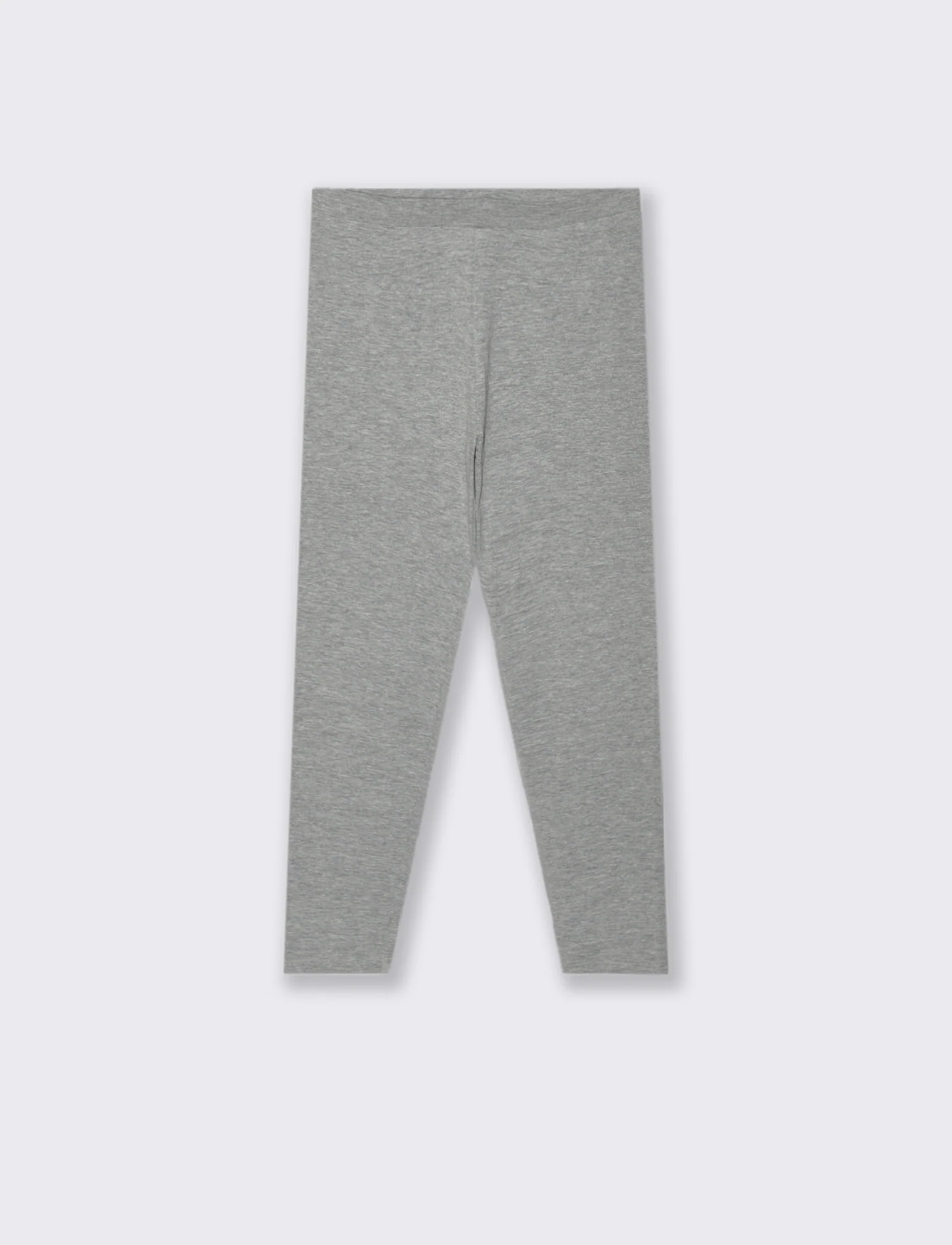 Leggings basico elasticizzato. - Grigio mel.
