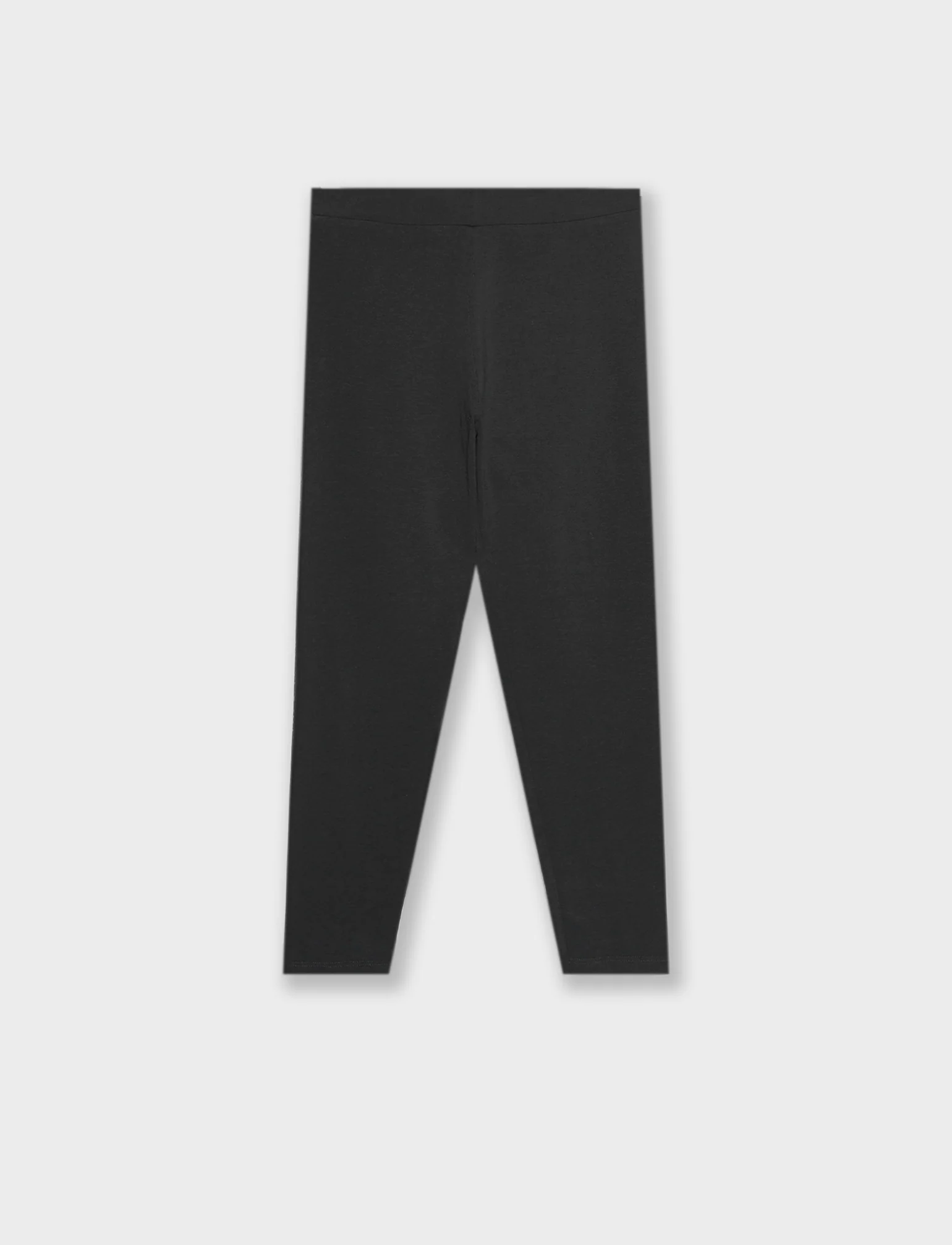 Leggings basico elasticizzato. - Nero - Image 2