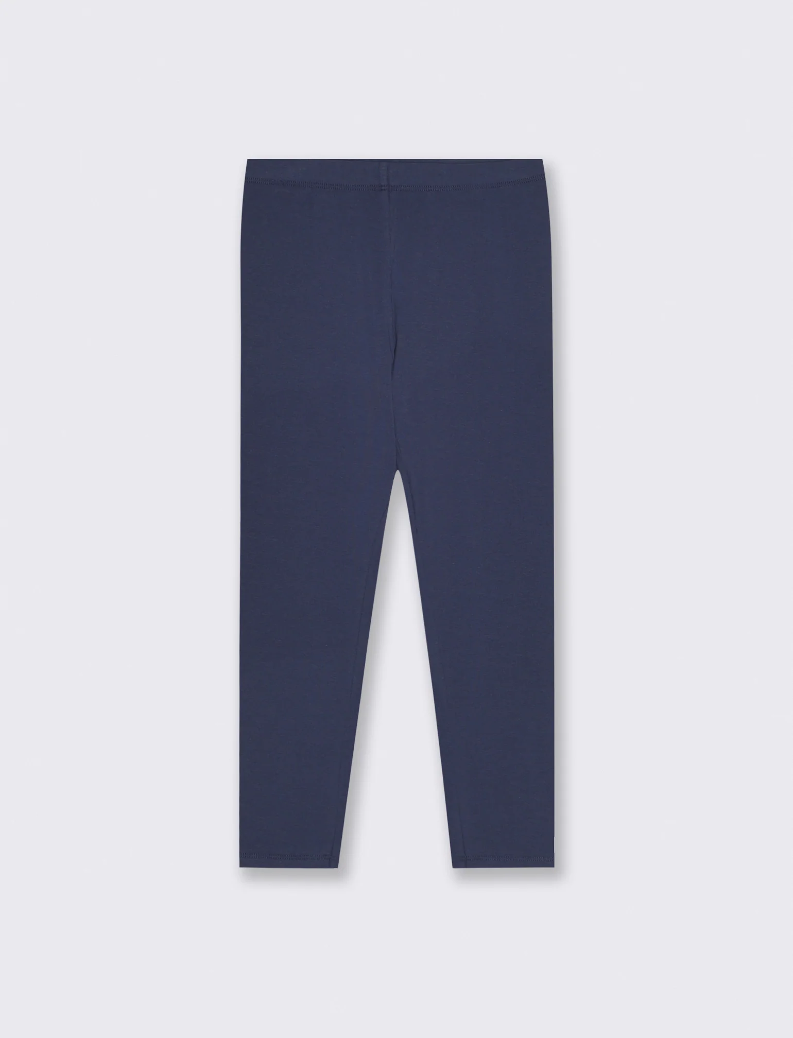 Leggings basico elasticizzato per bambina - Blu