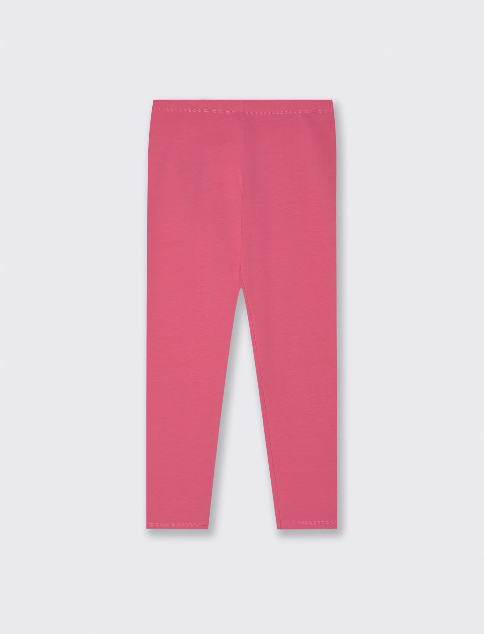 Leggings basico elasticizzato per bambina - Fuxia