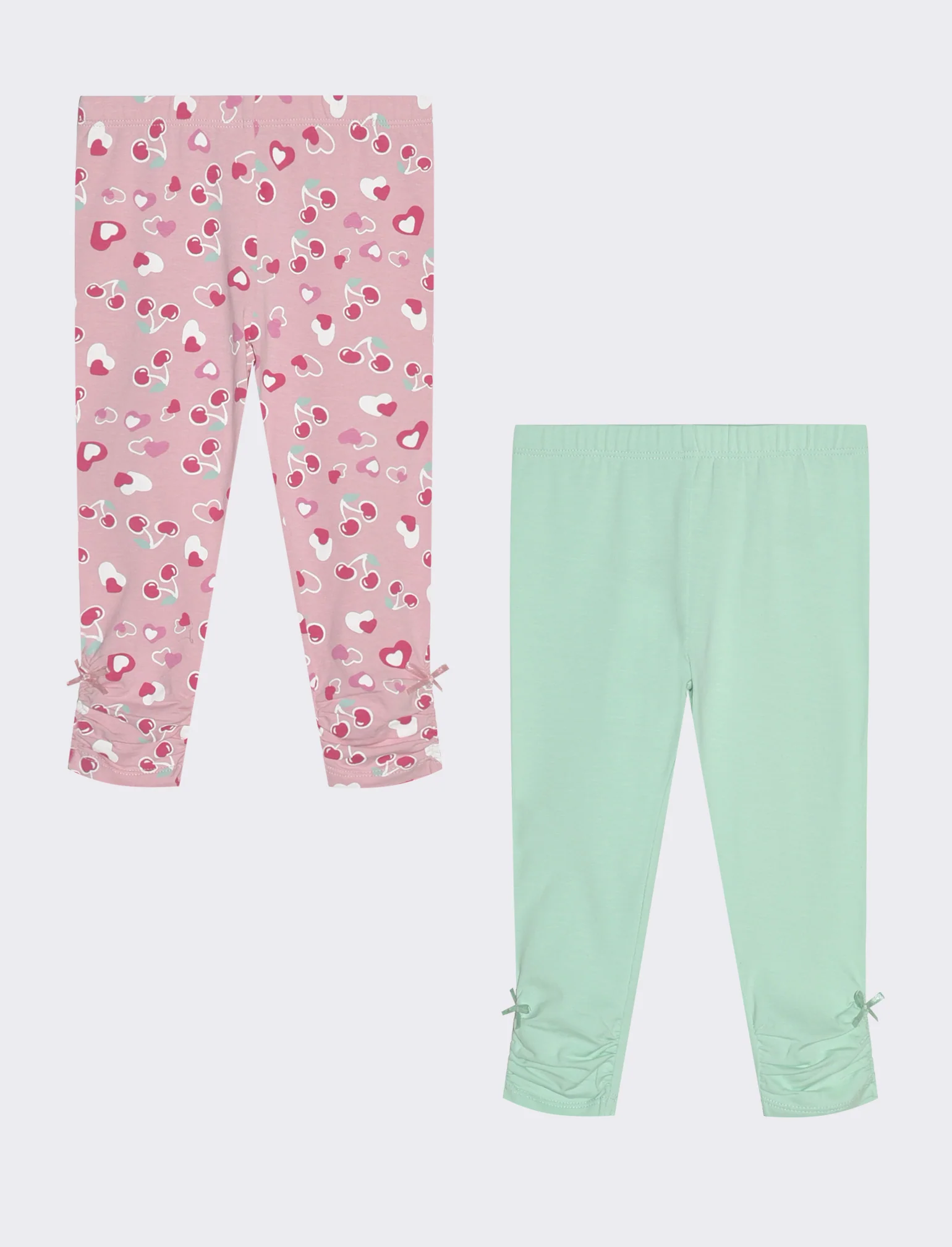 Leggings bipack: uniti e fantasiosi - Verde acqua - Image 2