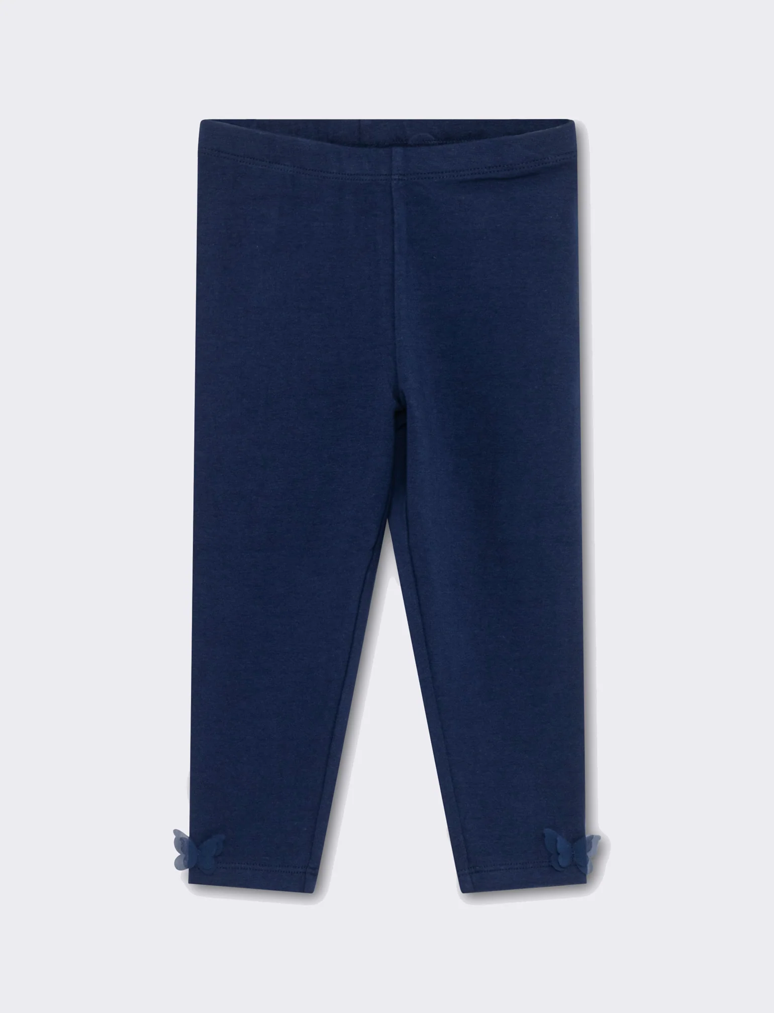 Leggings con applicazione da neonata - Blu - Image 2