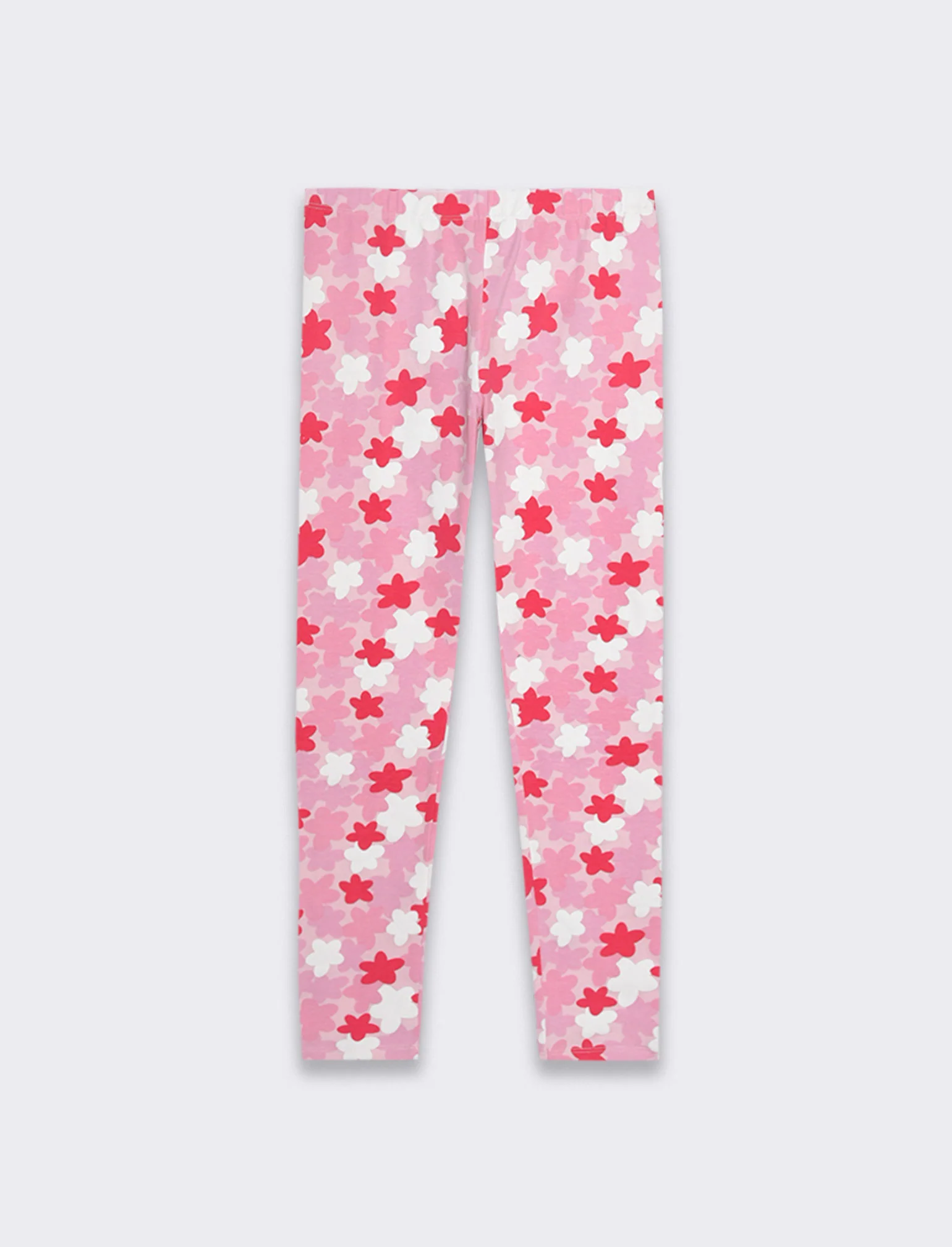 Leggings con stampa all over da bambina - Fuxia - Image 2