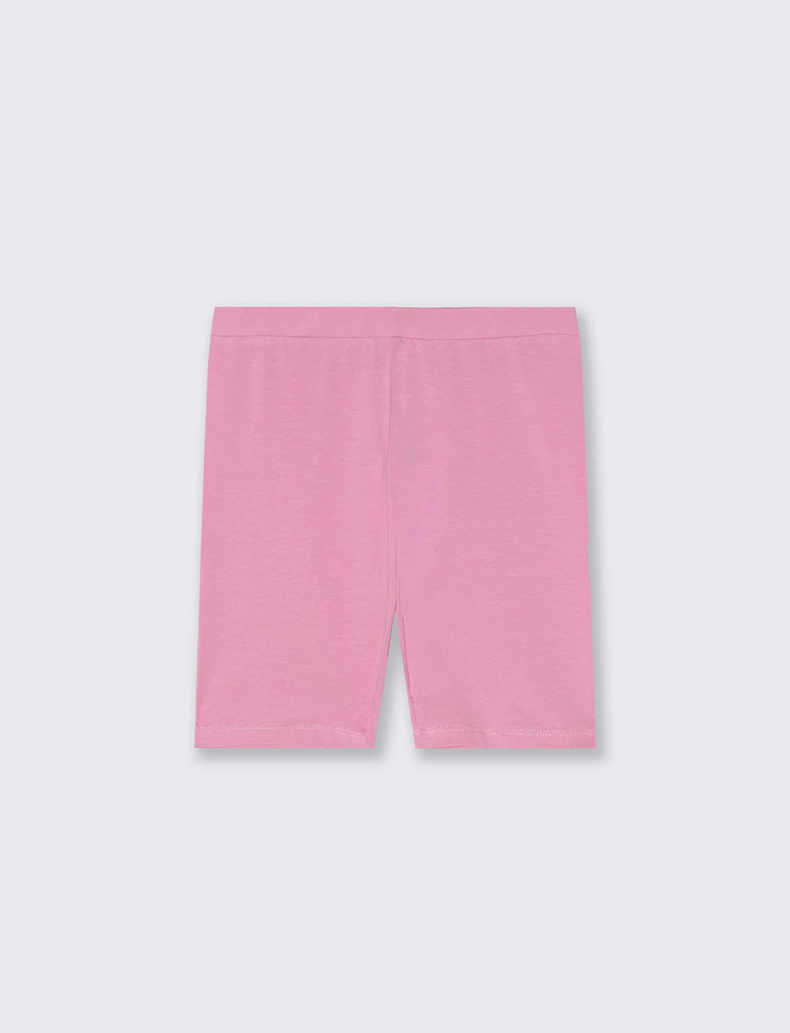 Leggings corti da bambina in cotone - Rosa