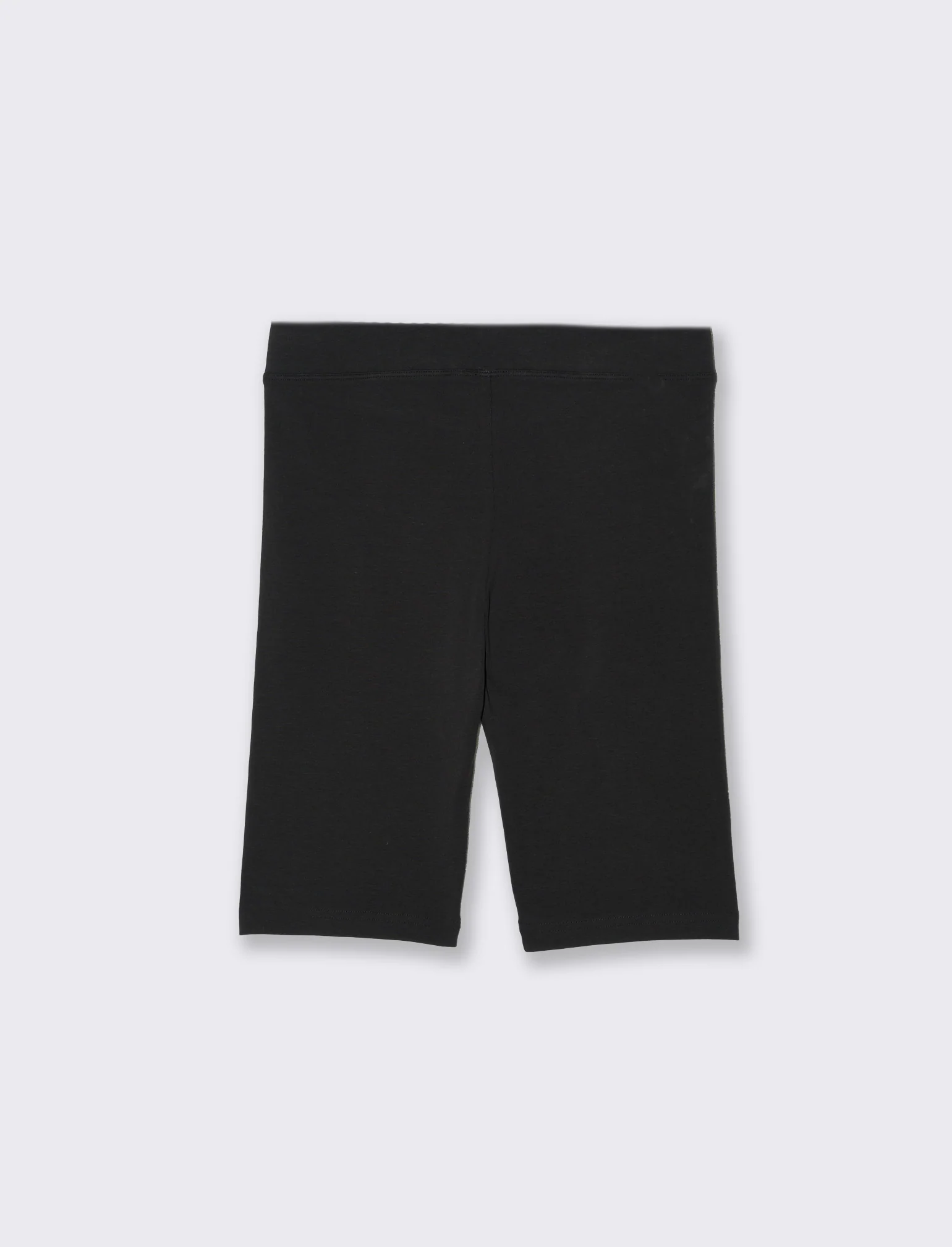 Leggings corto basico da donna - Nero - Image 5