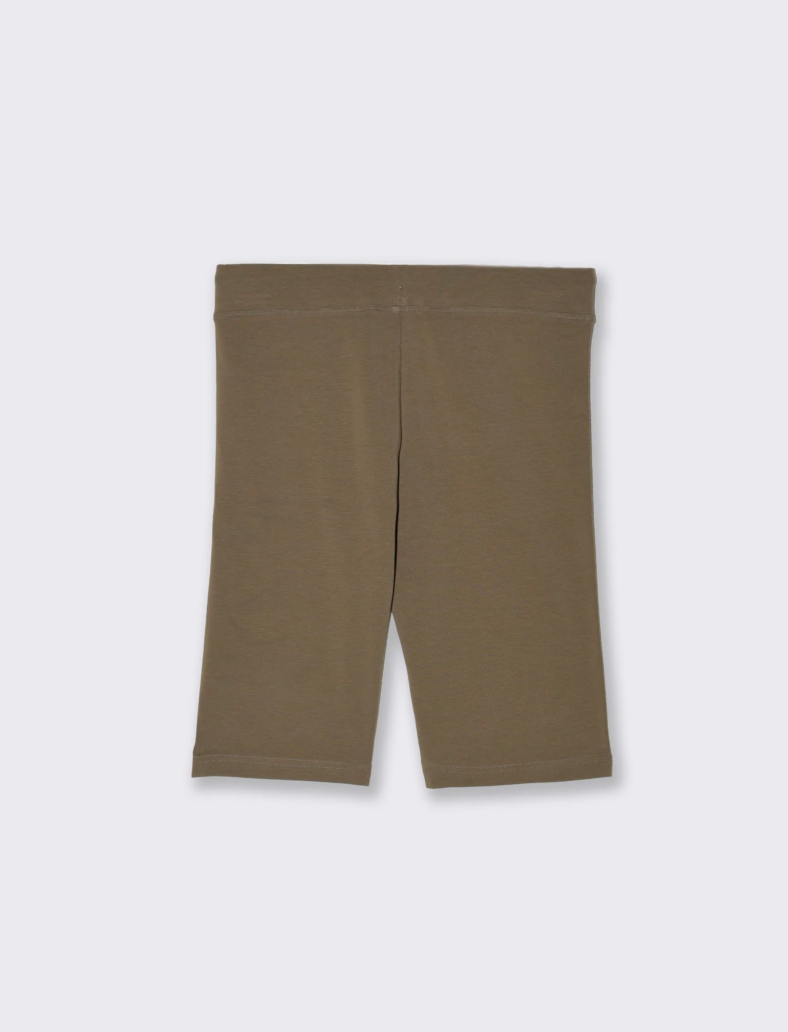 Leggings corto basico da donna - Verde salvia - Image 4