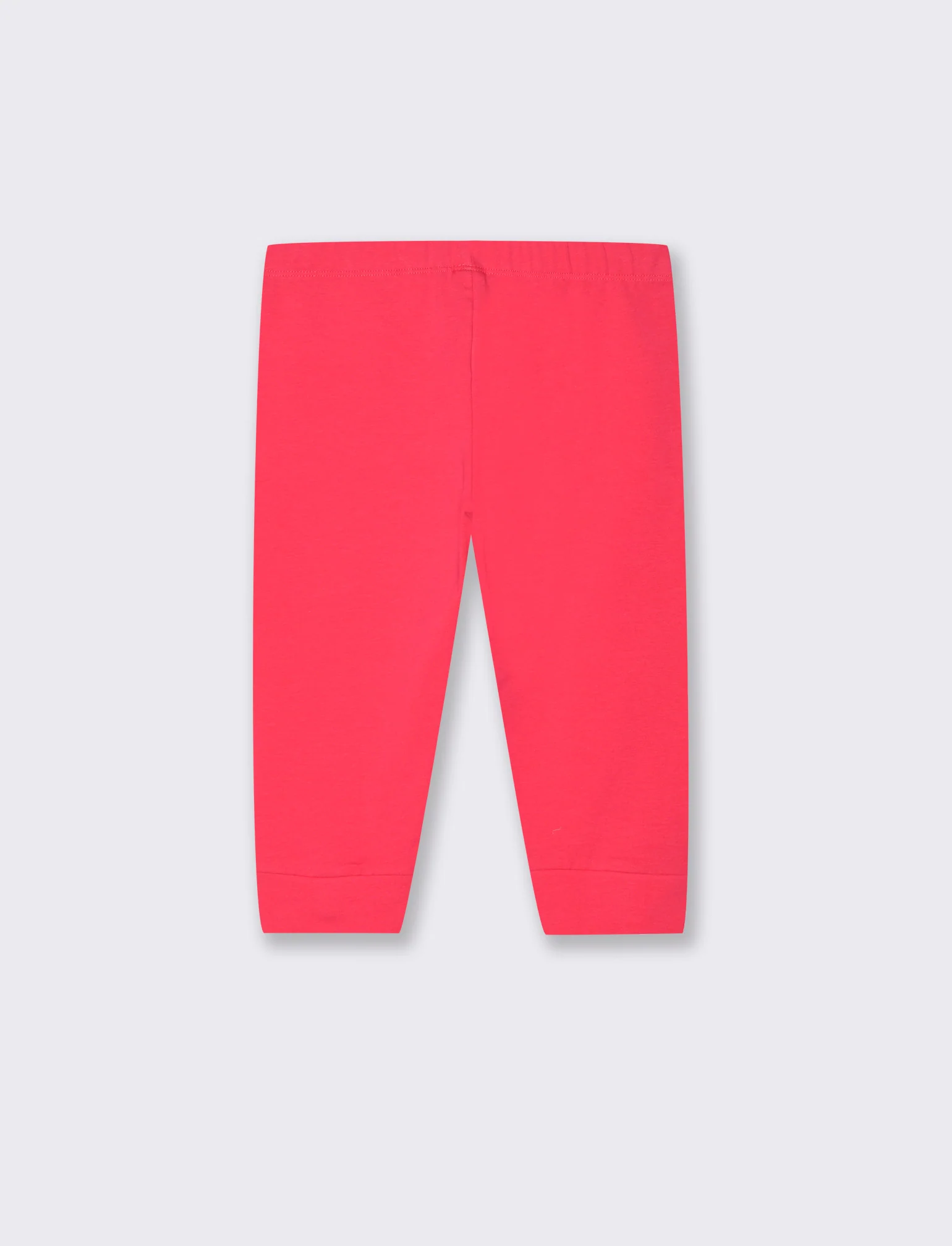 Leggings corto da bambina - Fuxia - Image 2
