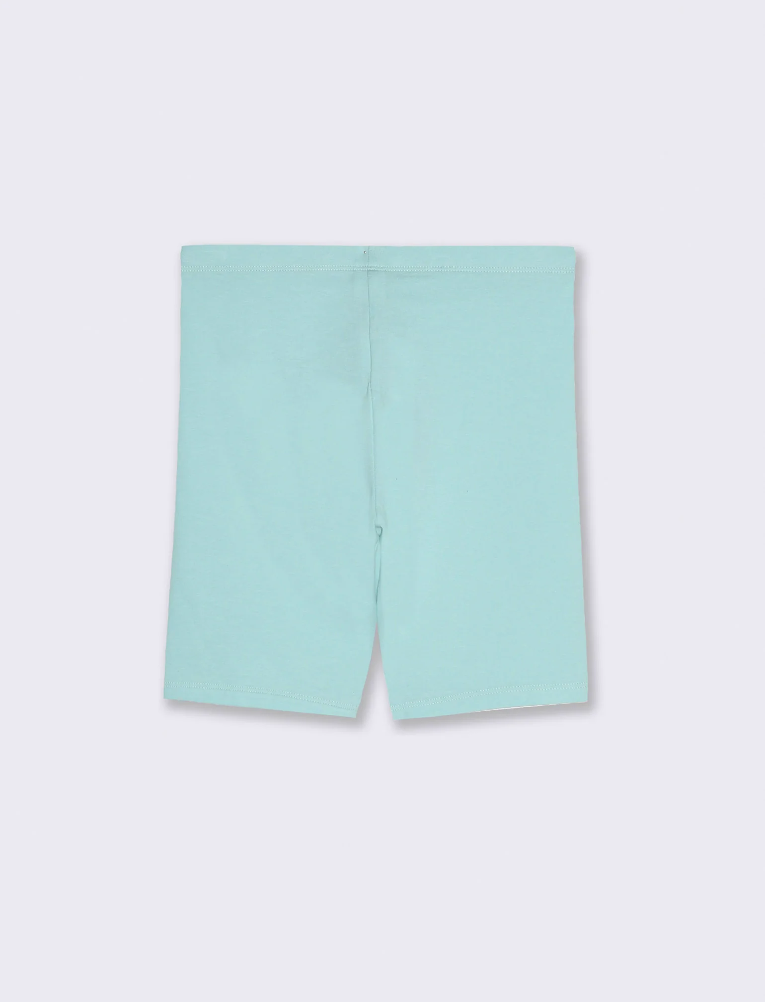 Leggings corto da bambina - Verde acqua - Image 3