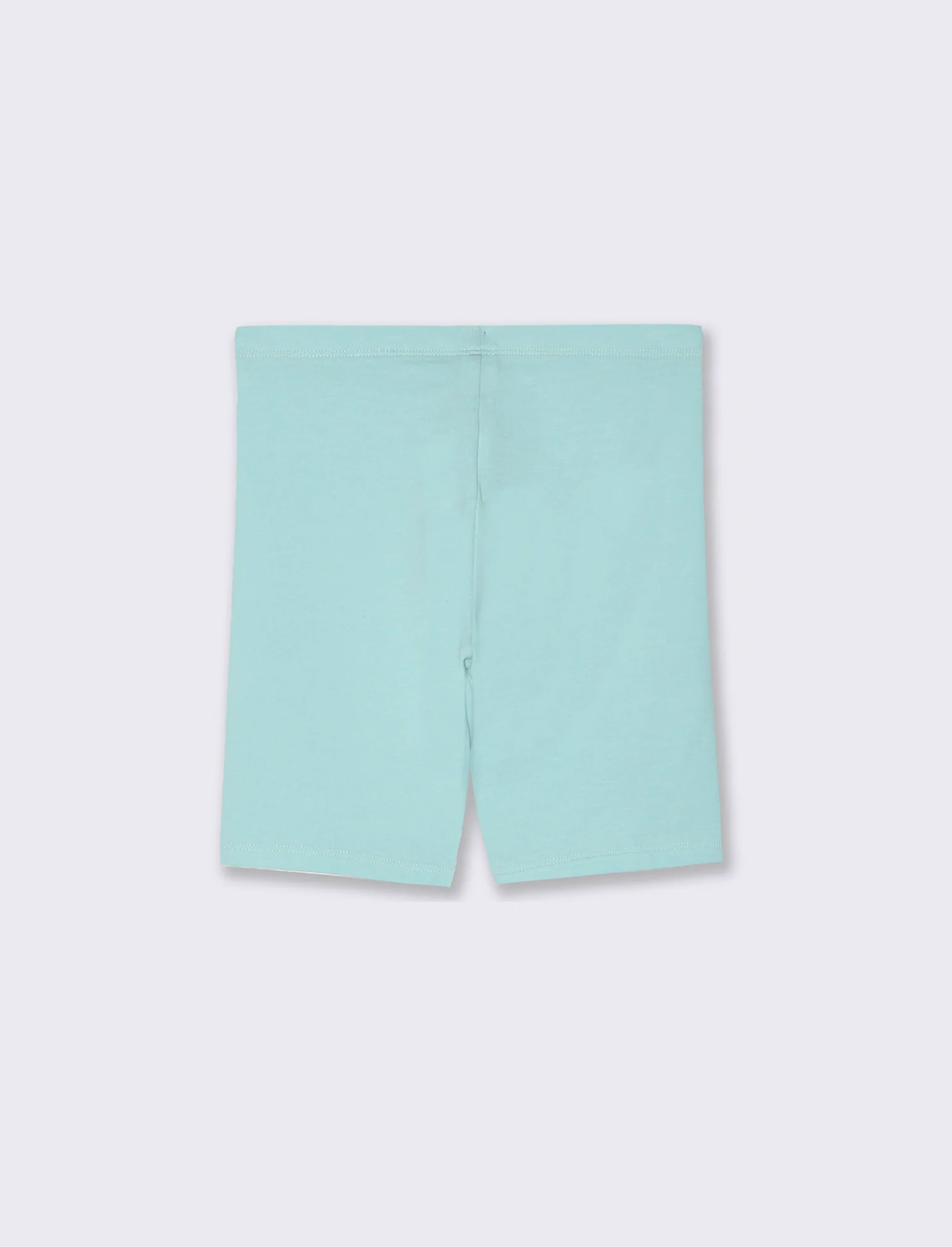 Leggings corto da bambina - Verde acqua - Image 4