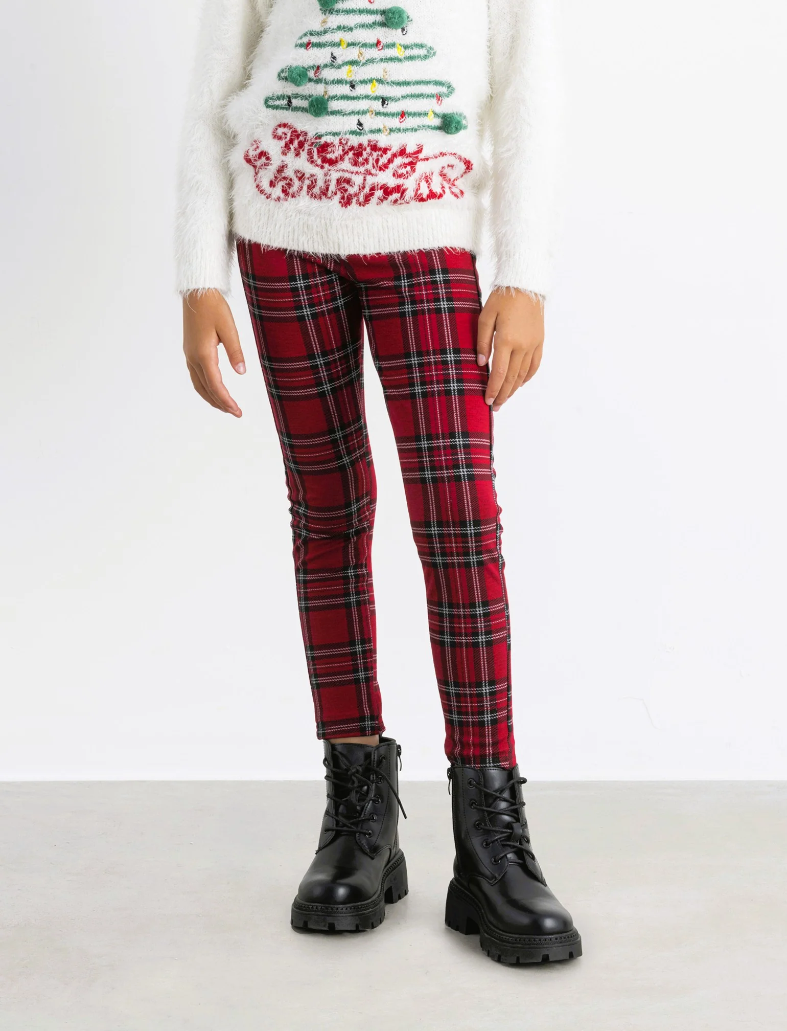 Leggings da bambina quadri - Fantasia - Image 4