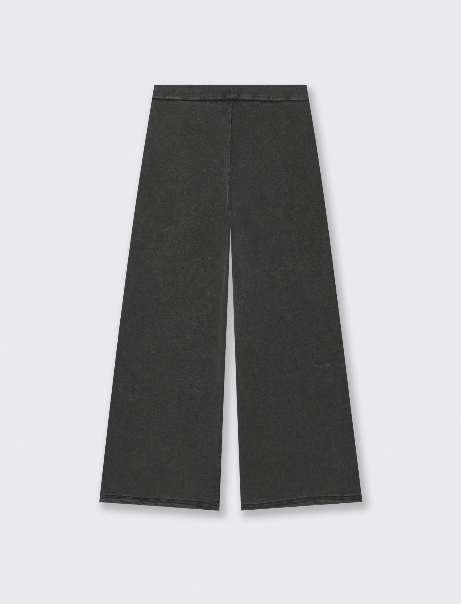Leggings gamba larga effetto denim bimba - Grigio scuro - Image 3