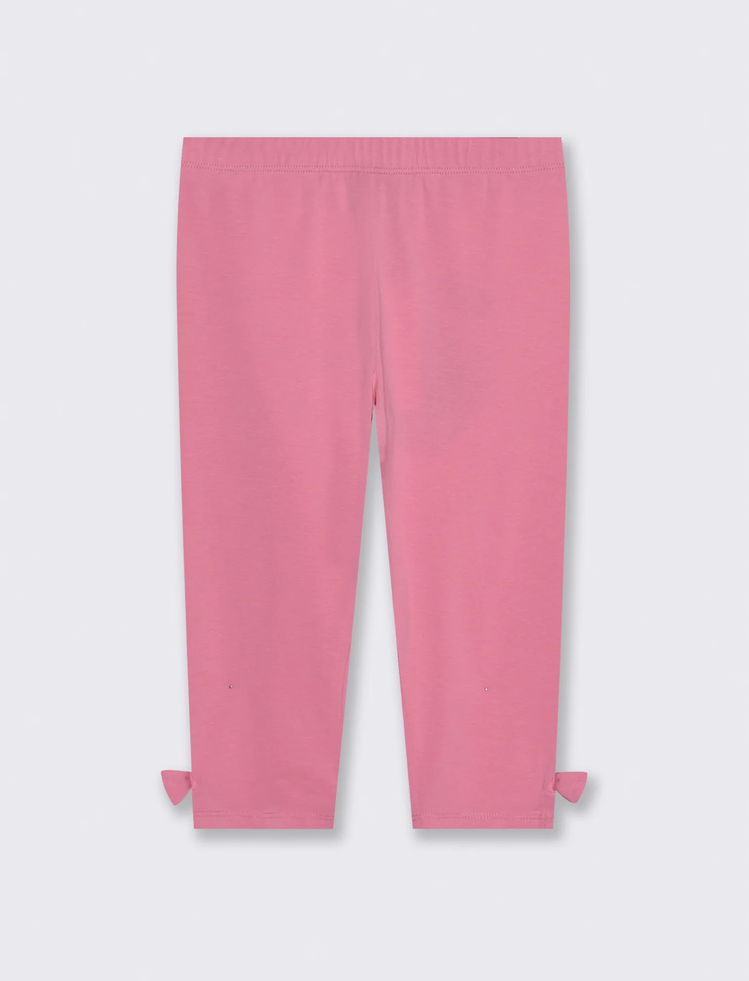 Leggings in cotone elastico per bambina - Rosa big bubble