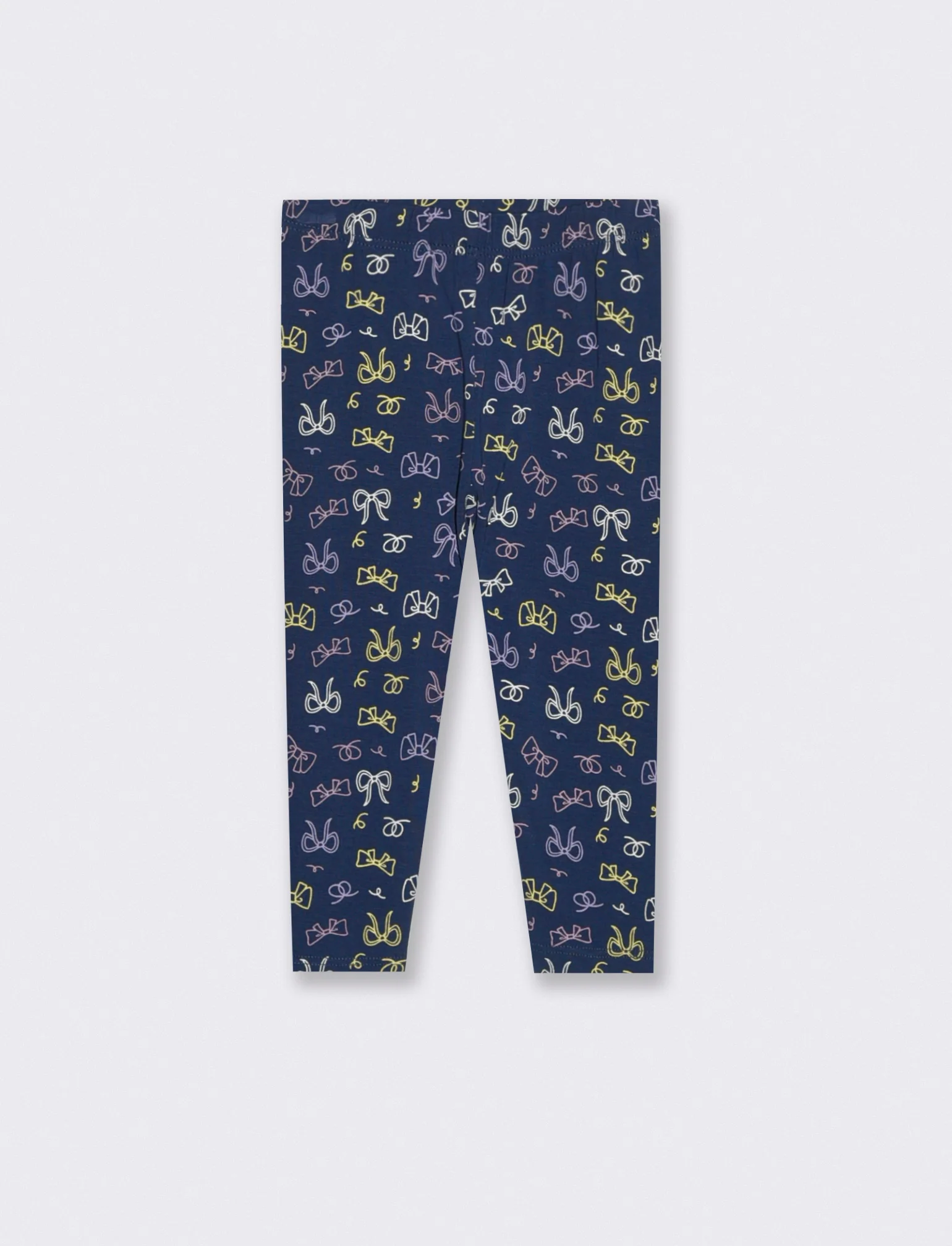 Leggings in jersey elastico a fantasia - Blu - Image 2