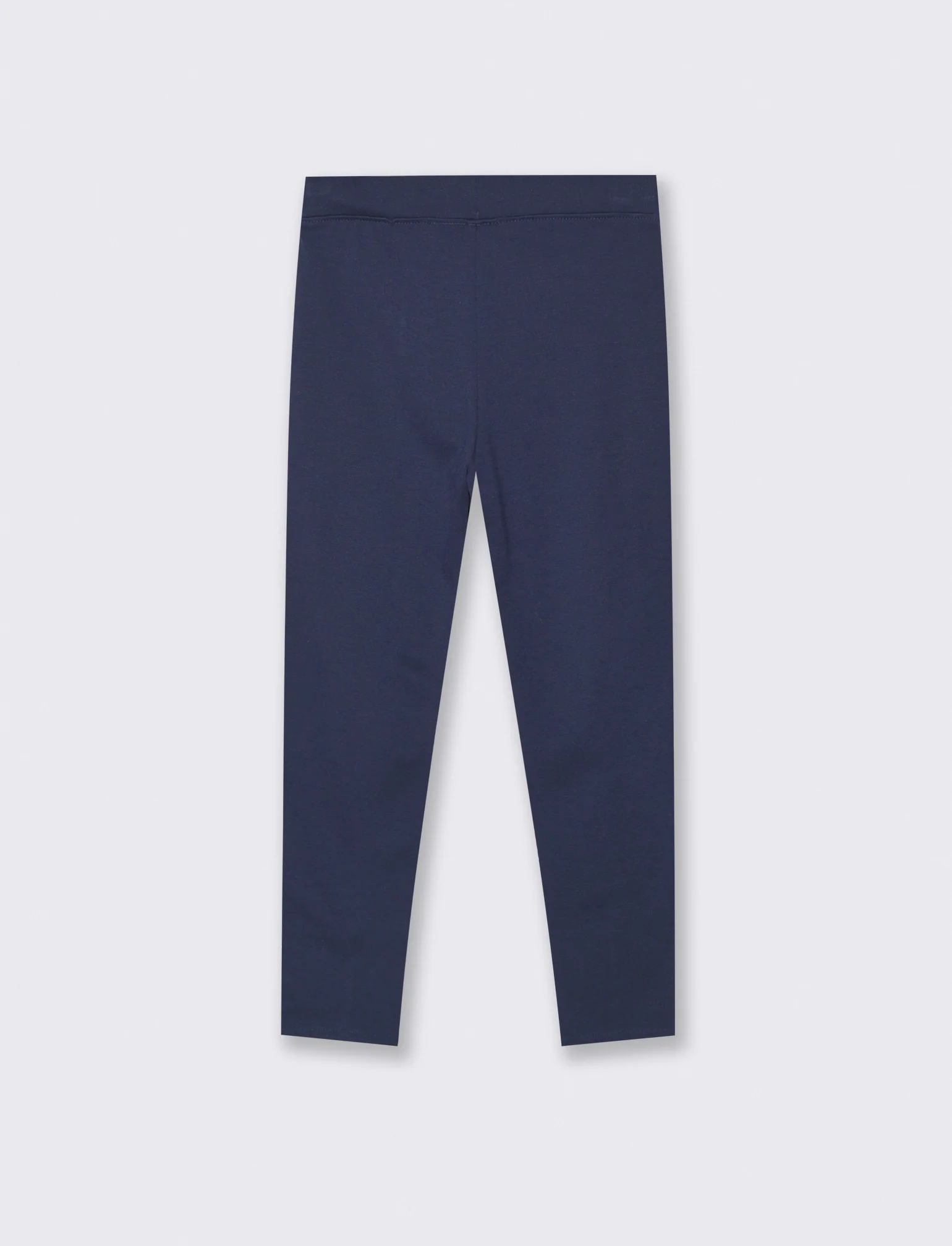 Leggings in punto milano per bambine - Blu - Image 2