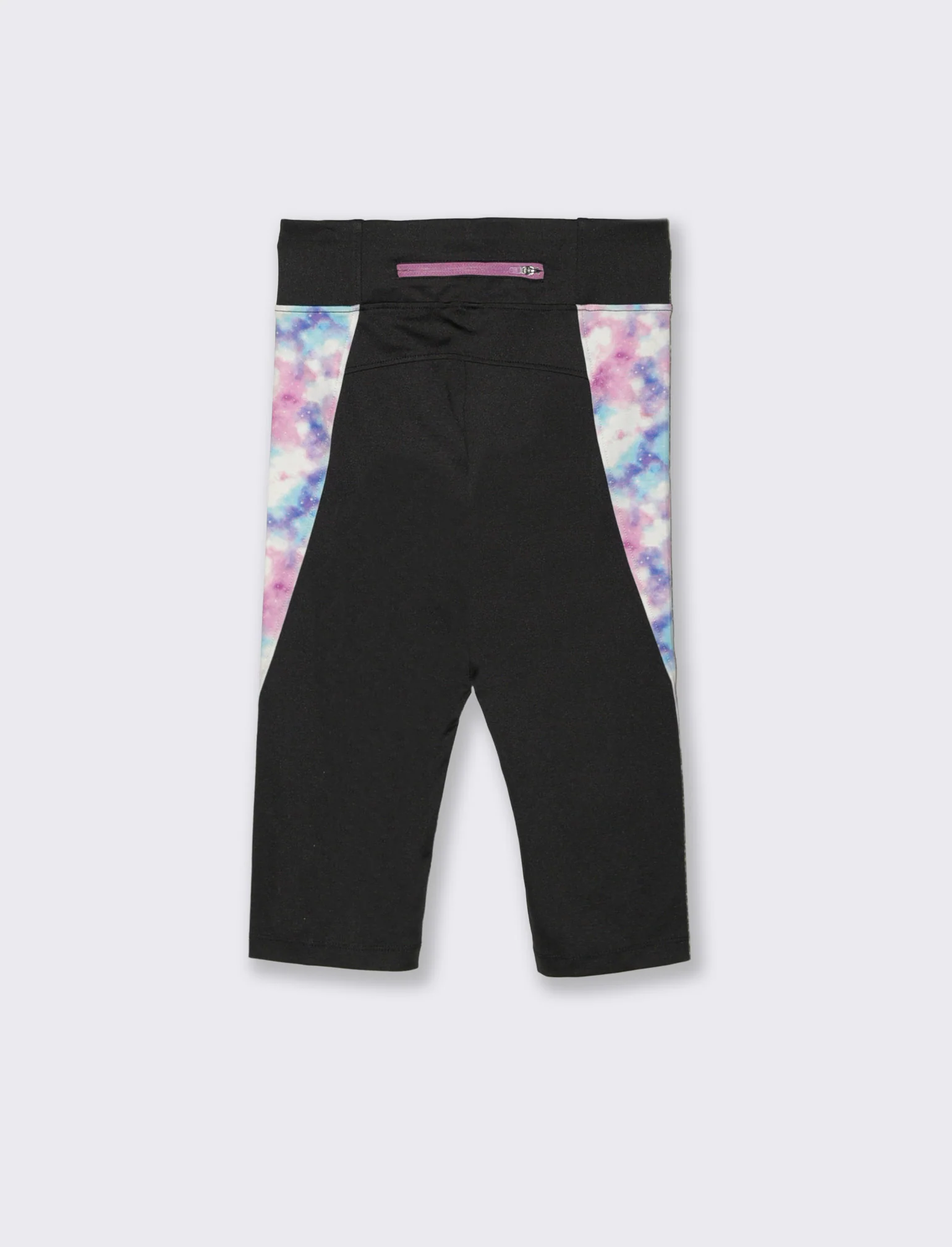 Leggings sportivi con dettagli stampati - Nero - Image 2